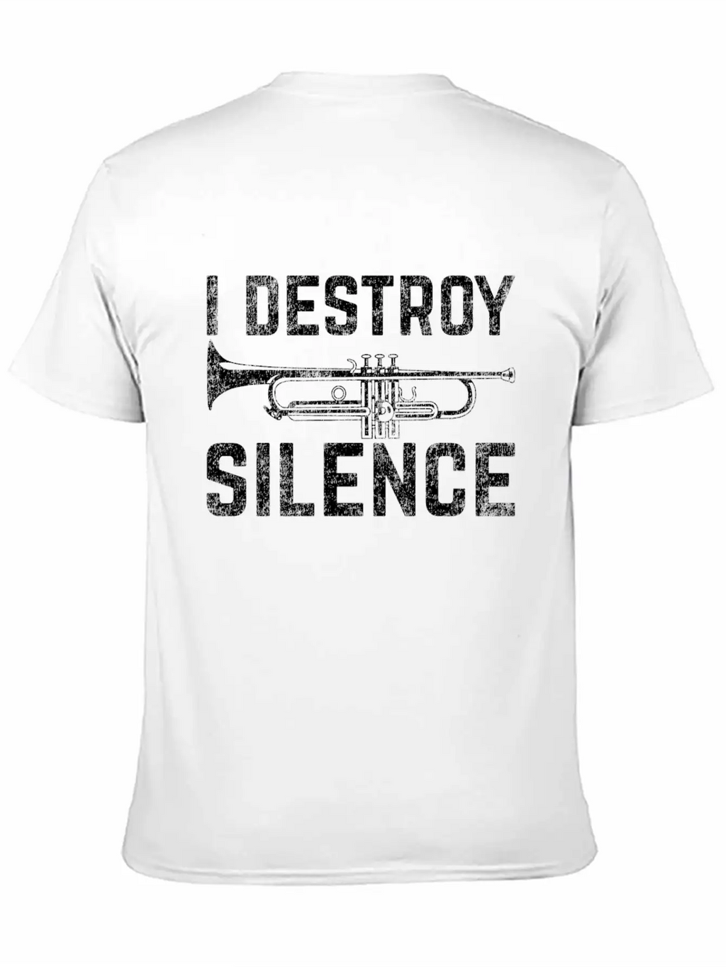 Trumpet Silence Unisex Casual T-Shirt – Clean Design For Daily Comfort