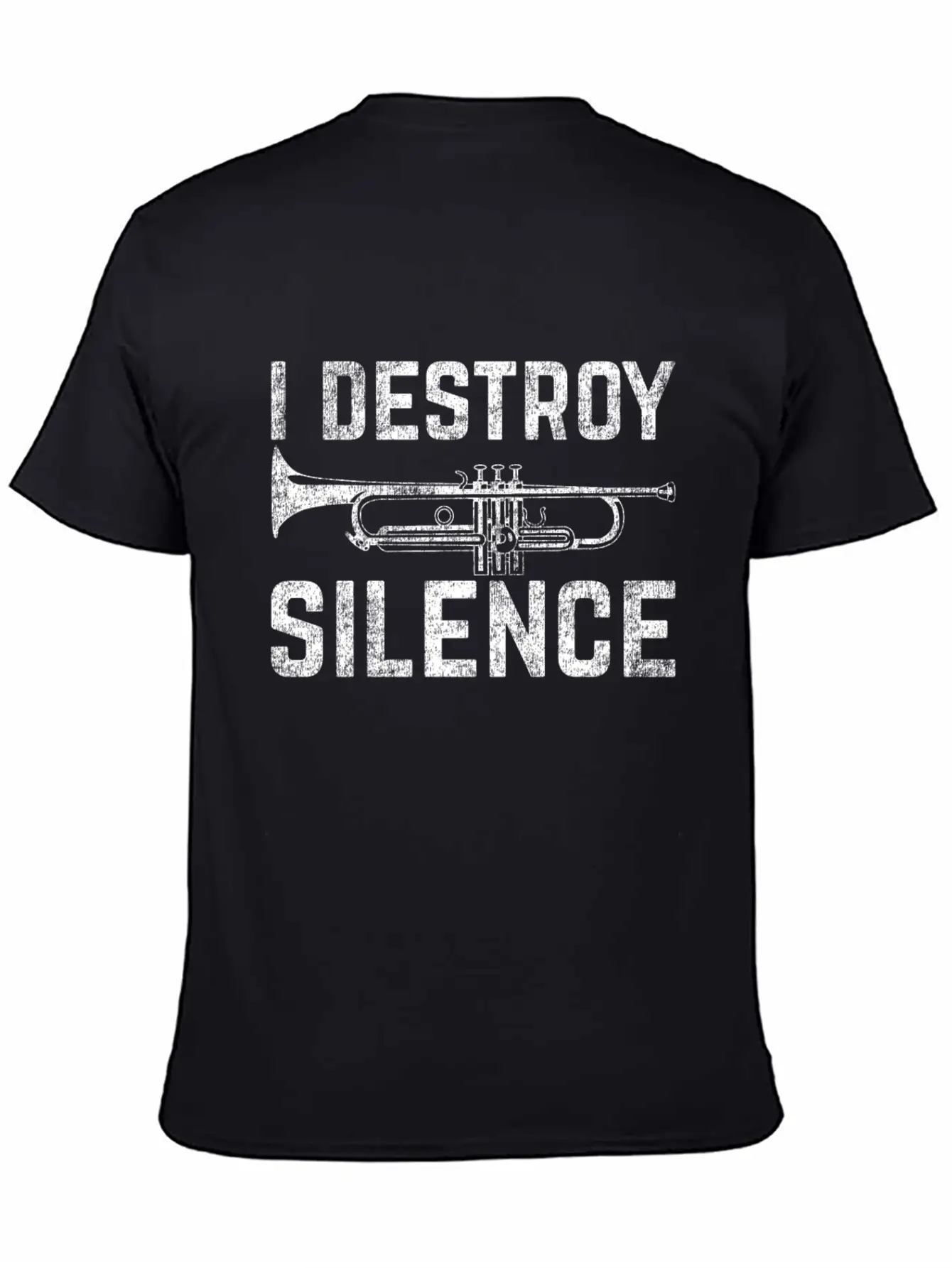 Trumpet Silence Unisex Casual T-Shirt – Clean Design For Daily Comfort