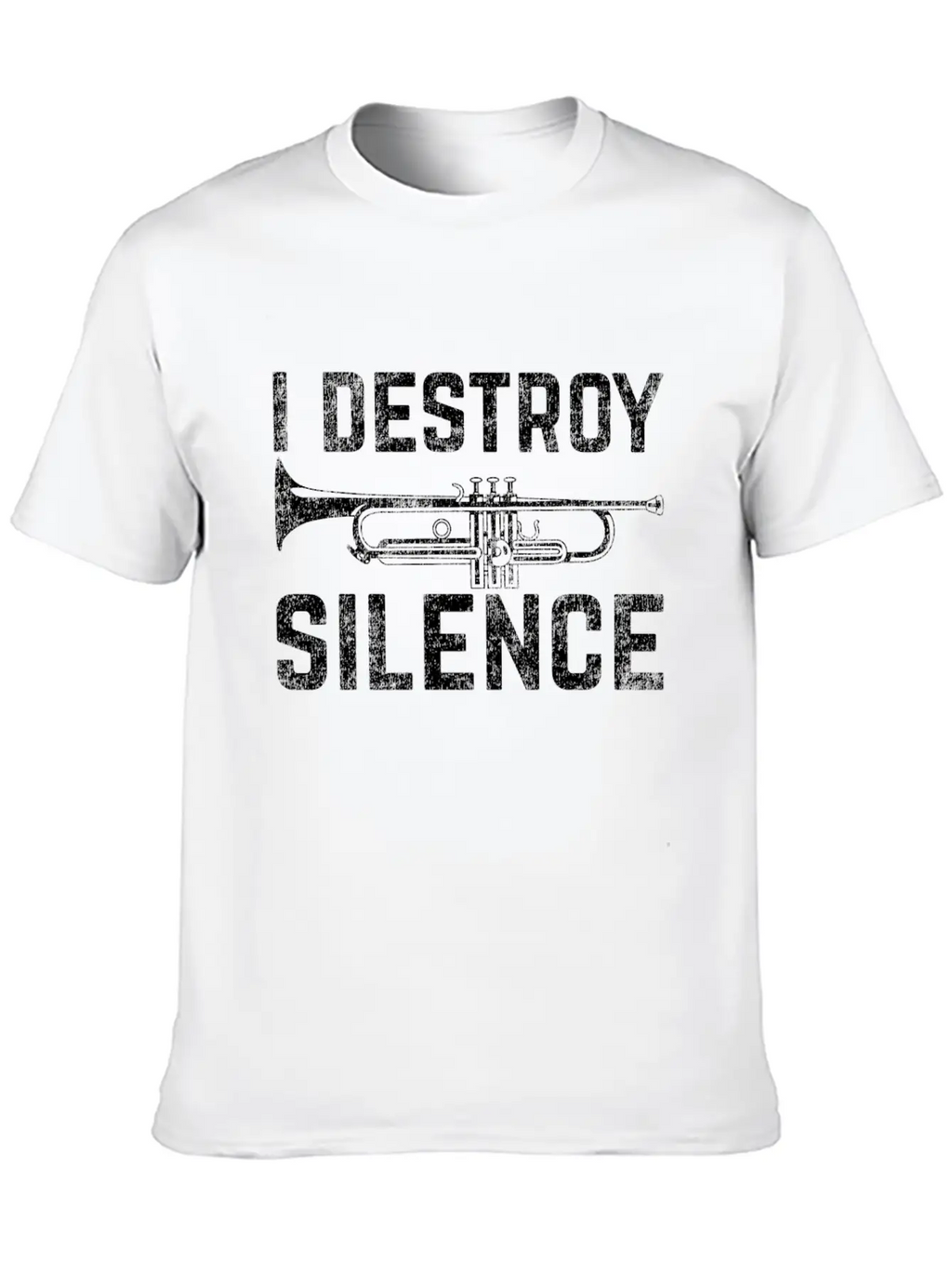 Trumpet Silence Unisex Casual T-Shirt – Clean Design For Daily Comfort