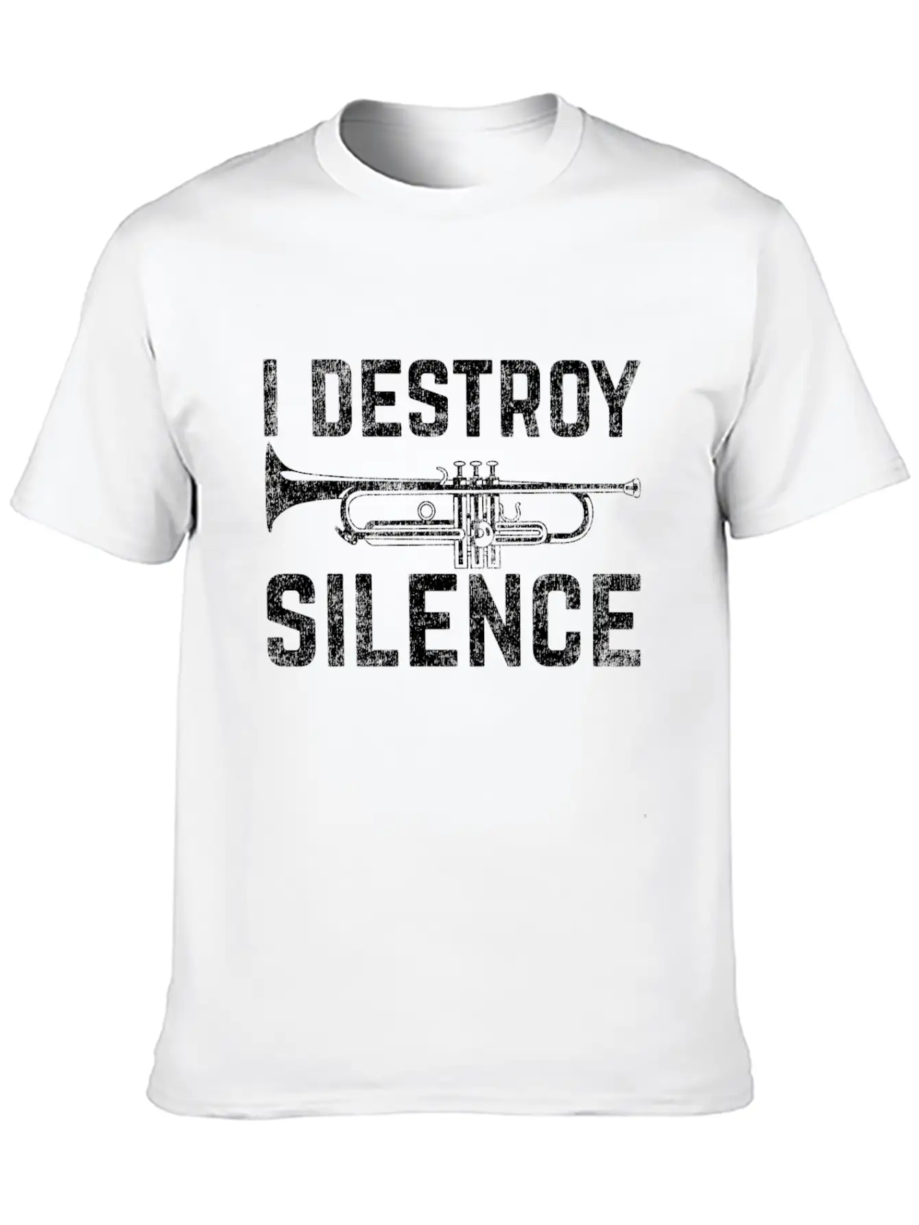 Trumpet Silence Unisex Casual T-Shirt – Clean Design For Daily Comfort
