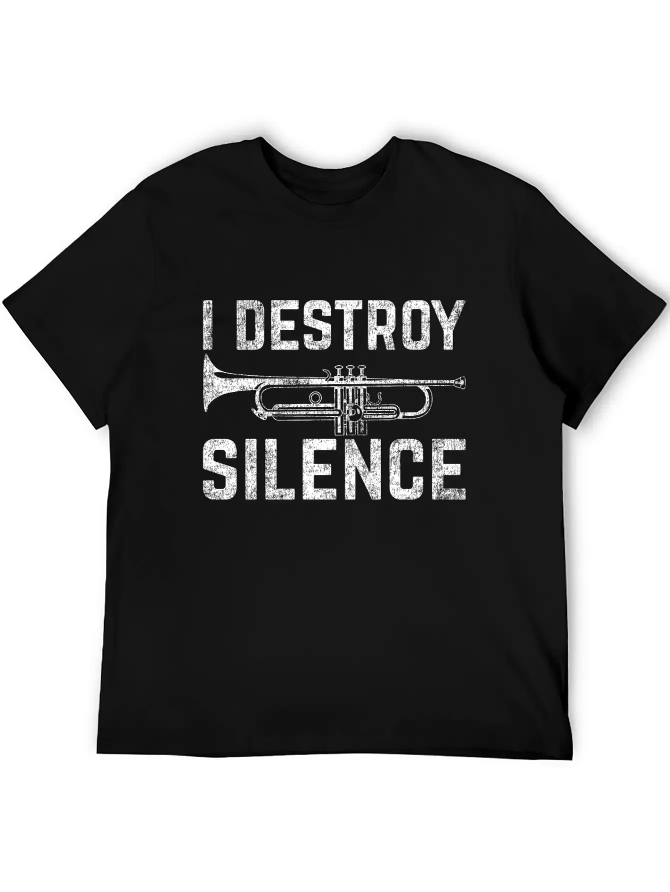 Trumpet Silence Unisex Casual T-Shirt – Clean Design For Daily Comfort