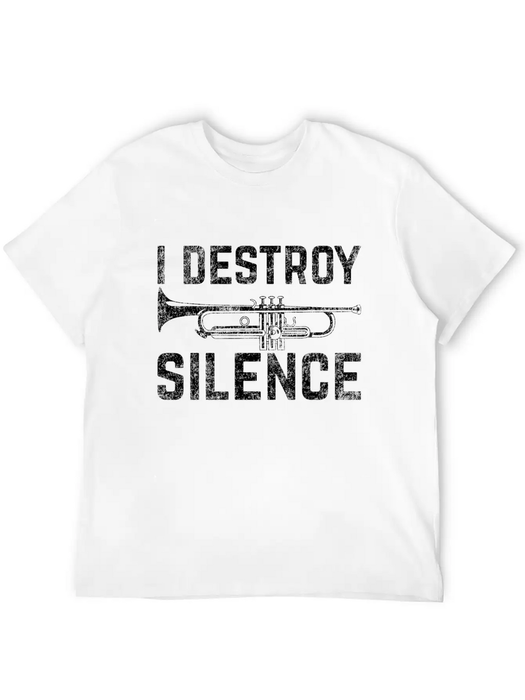 Trumpet Silence Unisex Casual T-Shirt – Clean Design For Daily Comfort