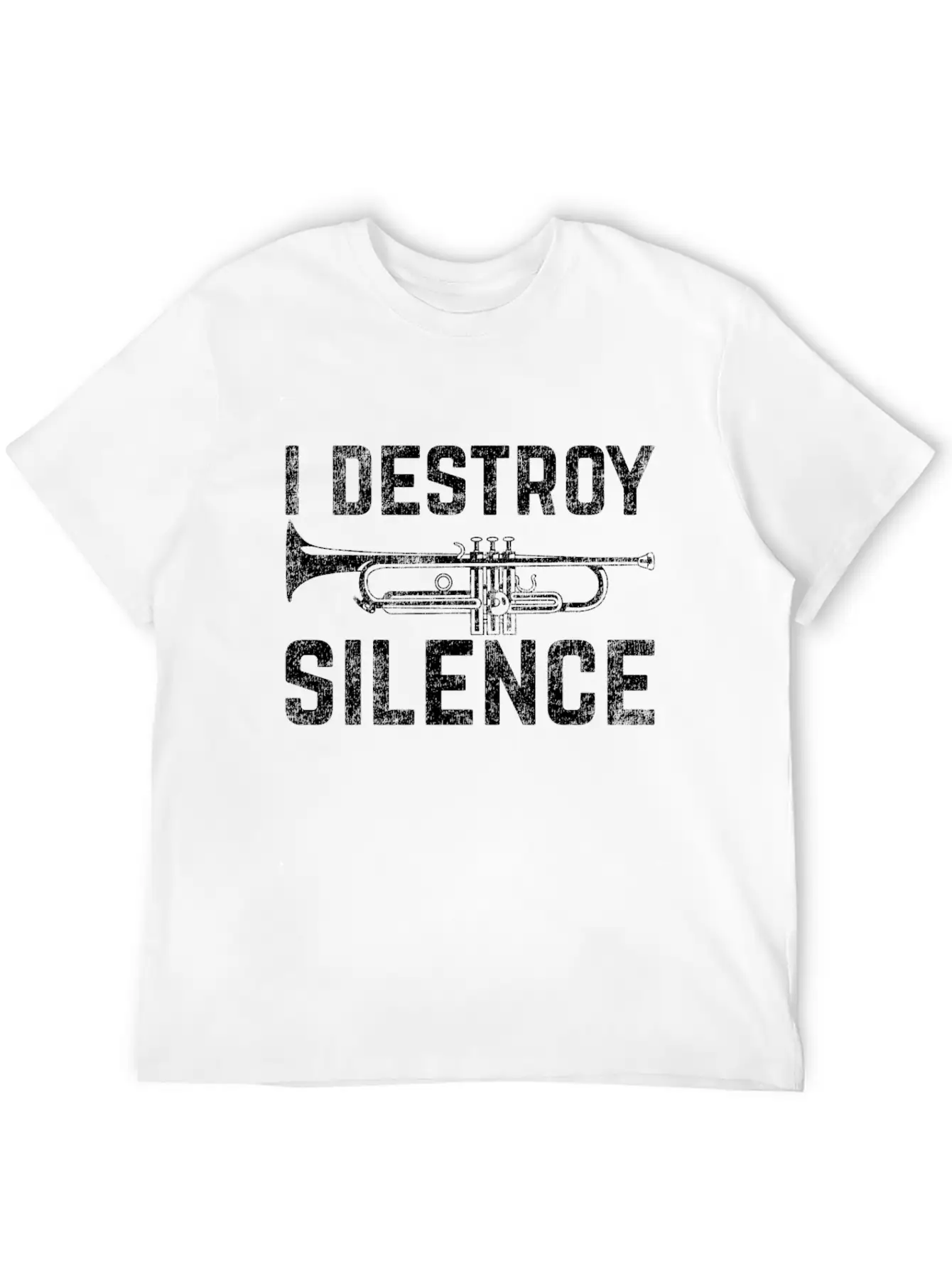 Trumpet Silence Unisex Casual T-Shirt – Clean Design For Daily Comfort
