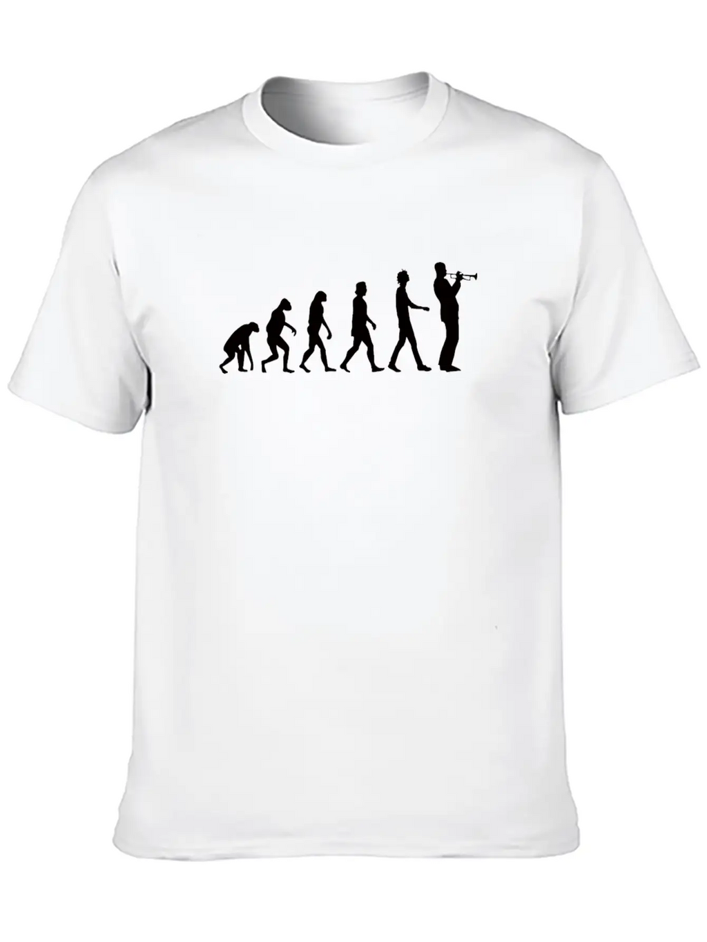 Trumpet Trumpet Player Evolution Unisex Casual T-Shirt – Clean Design For Daily Comfort