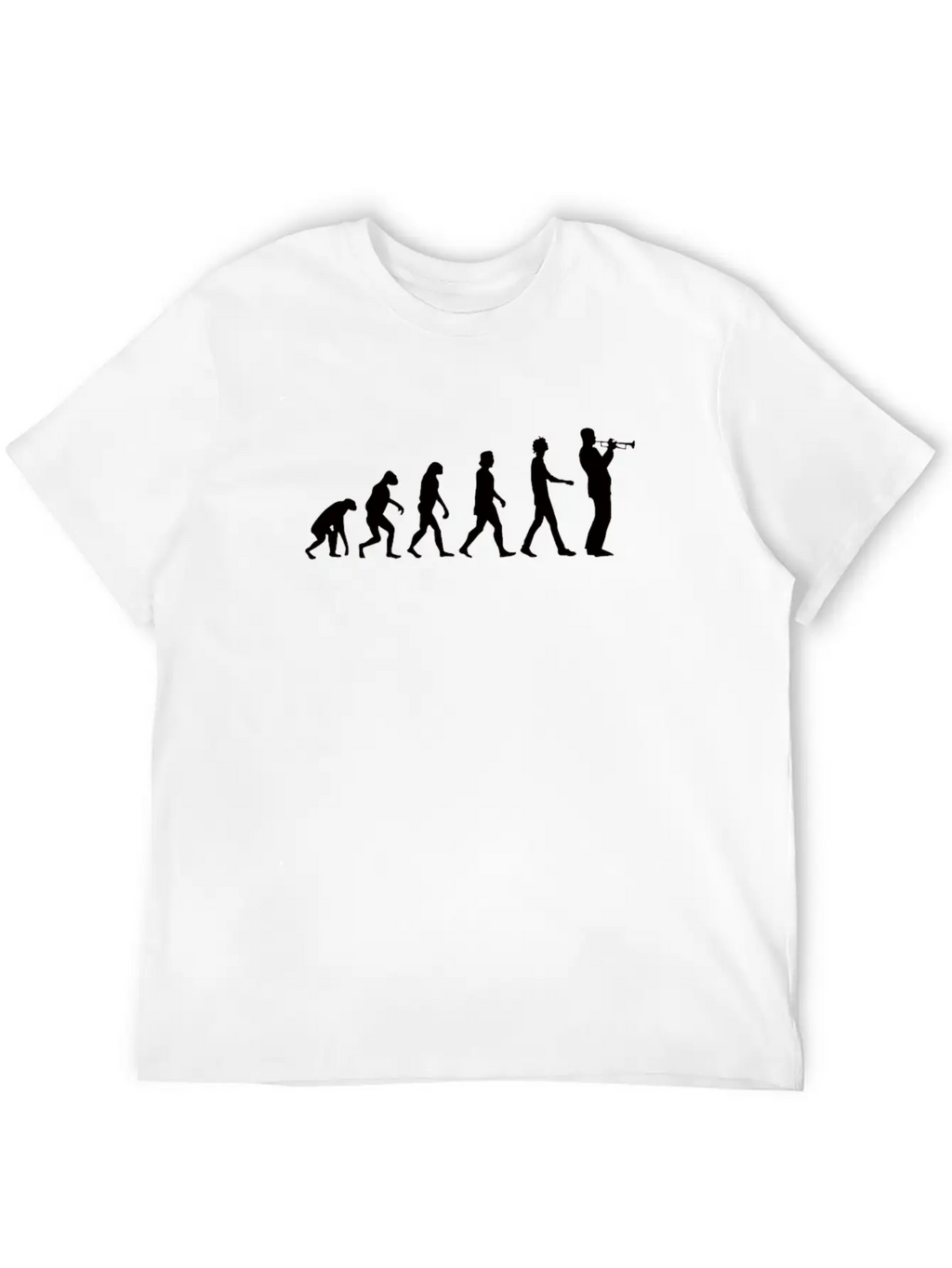 Trumpet Trumpet Player Evolution Unisex Casual T-Shirt – Clean Design For Daily Comfort