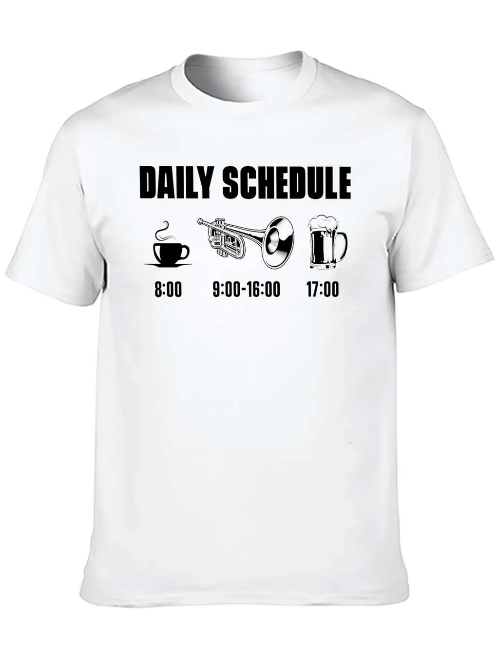Trumpet Trumpeter Jazz Music Marching Band Breathable Graphic T-Shirt – Perfect For Casual Days