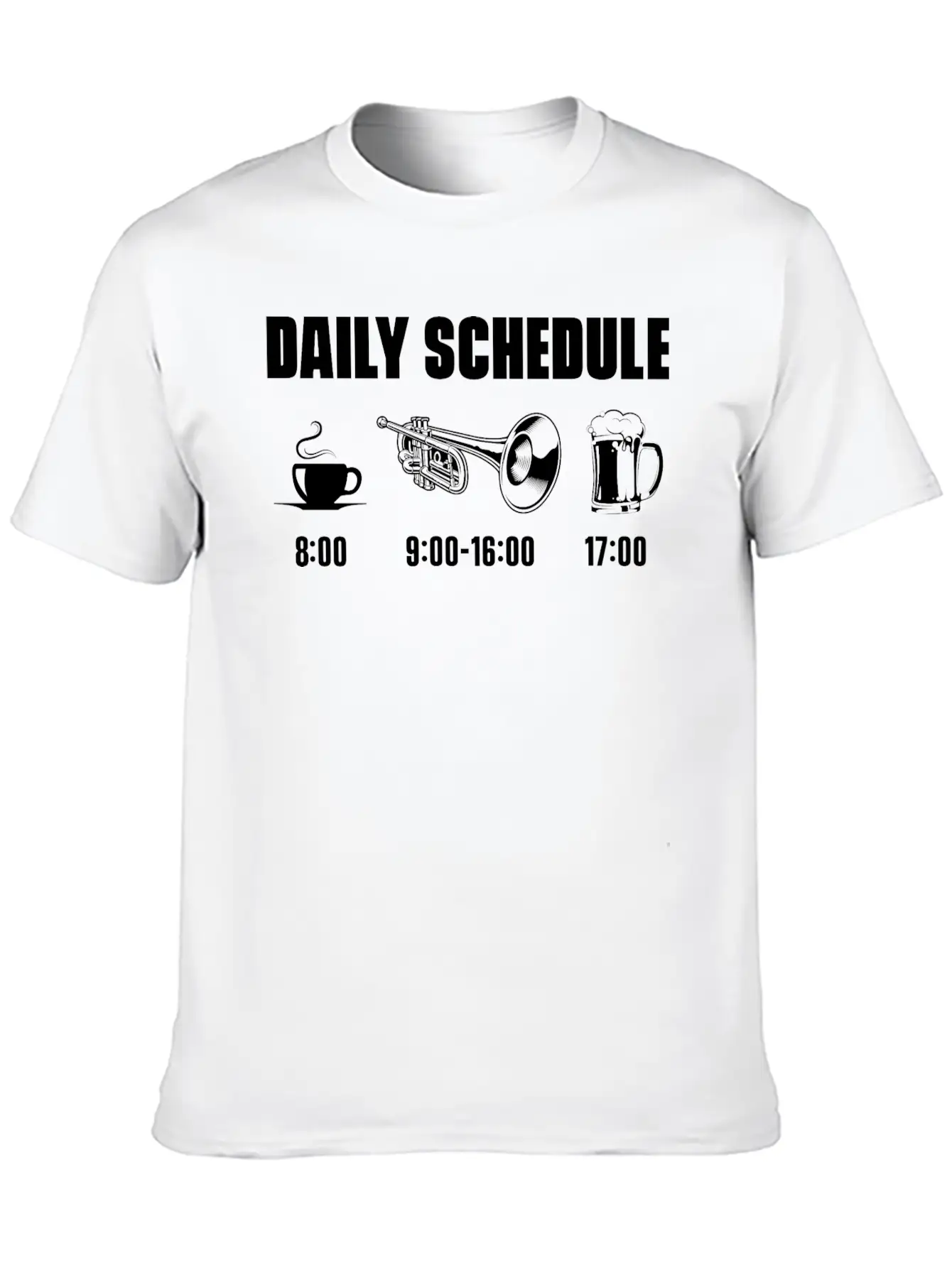 Trumpet Trumpeter Jazz Music Marching Band Breathable Graphic T-Shirt – Perfect For Casual Days