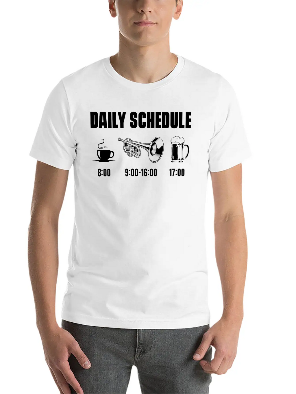 Trumpet Trumpeter Jazz Music Marching Band Breathable Graphic T-Shirt – Perfect For Casual Days