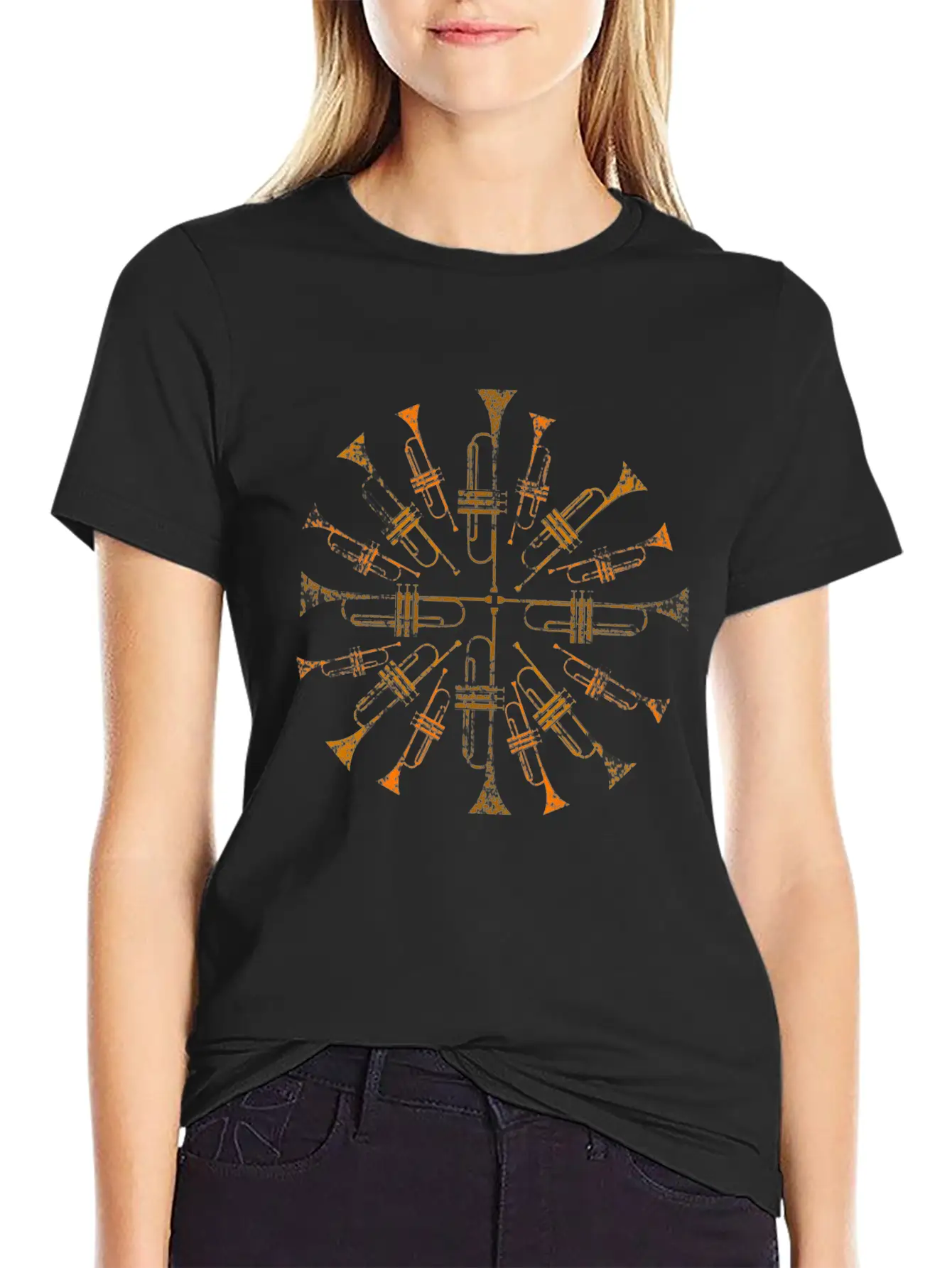 Trumpet Trumpeter Unisex Casual T-Shirt – Clean Design For Daily Comfort