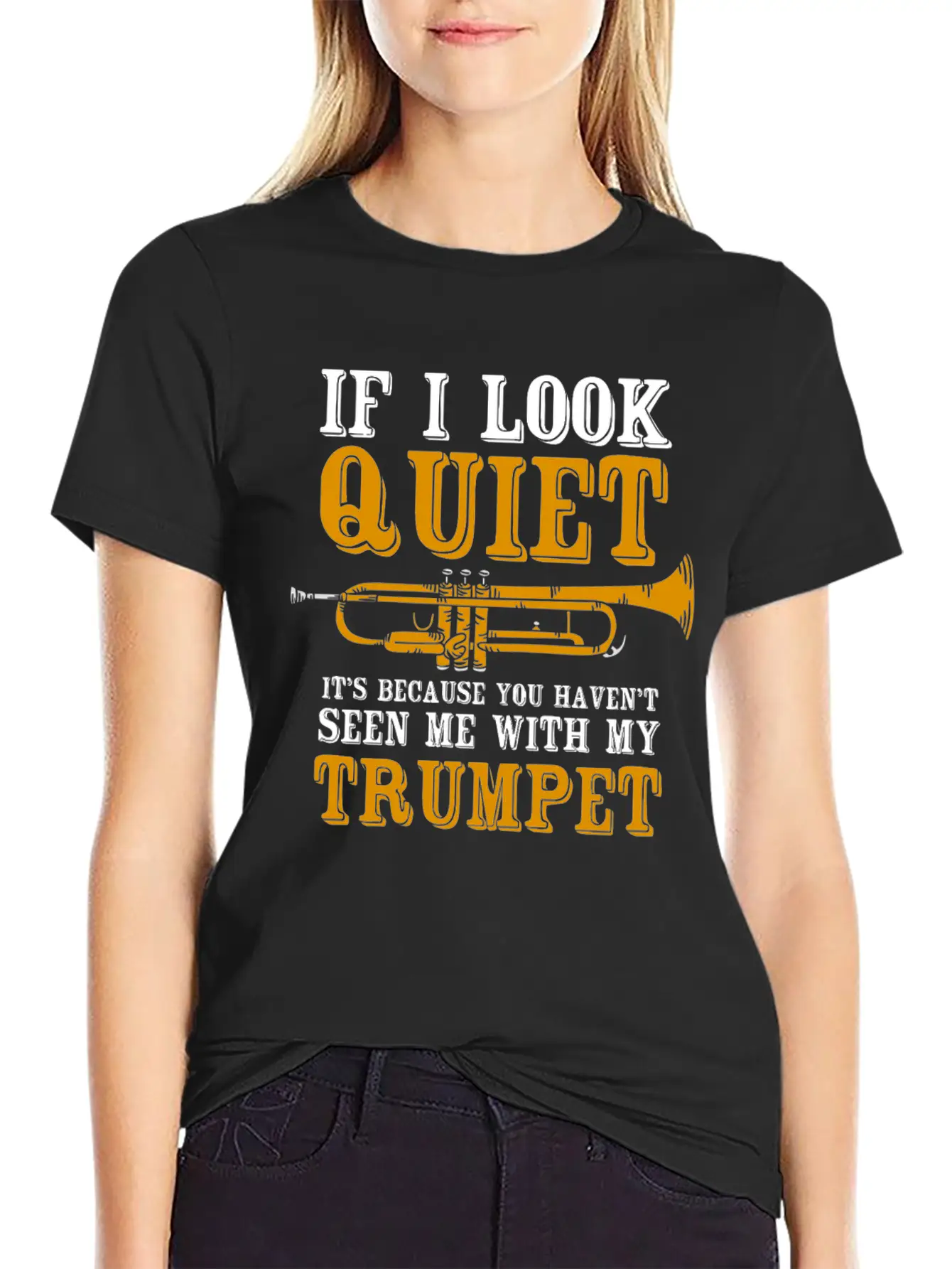 Trumpet Trumpeter Wind Instrument Unisex Casual T-Shirt – Clean Design For Daily Comfort