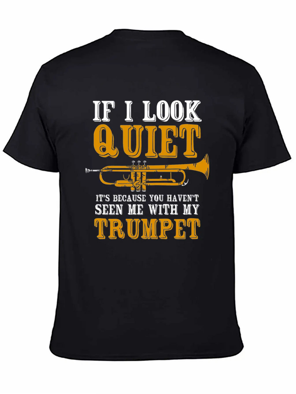 Trumpet Trumpeter Wind Instrument Unisex Casual T-Shirt – Clean Design For Daily Comfort