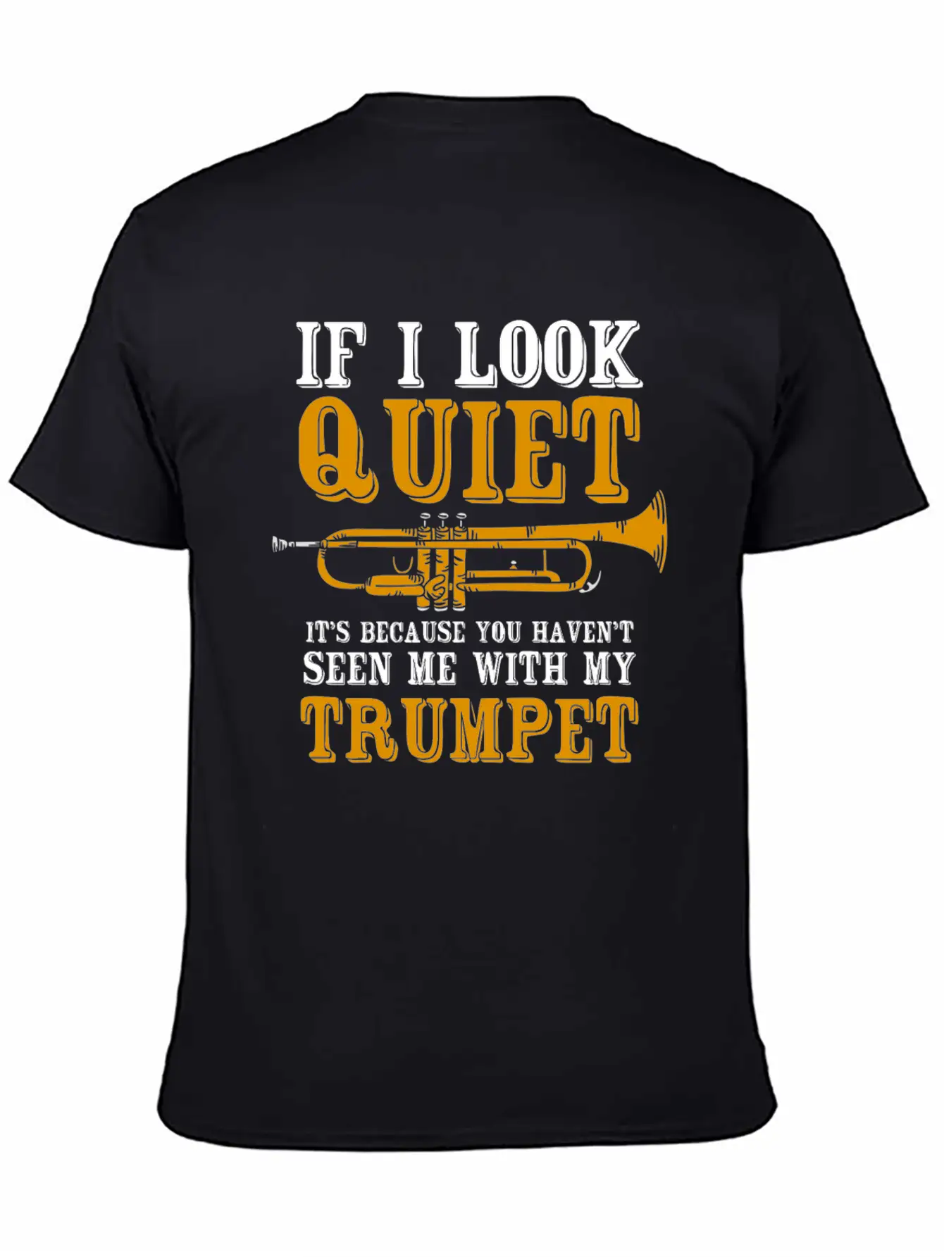 Trumpet Trumpeter Wind Instrument Unisex Casual T-Shirt – Clean Design For Daily Comfort