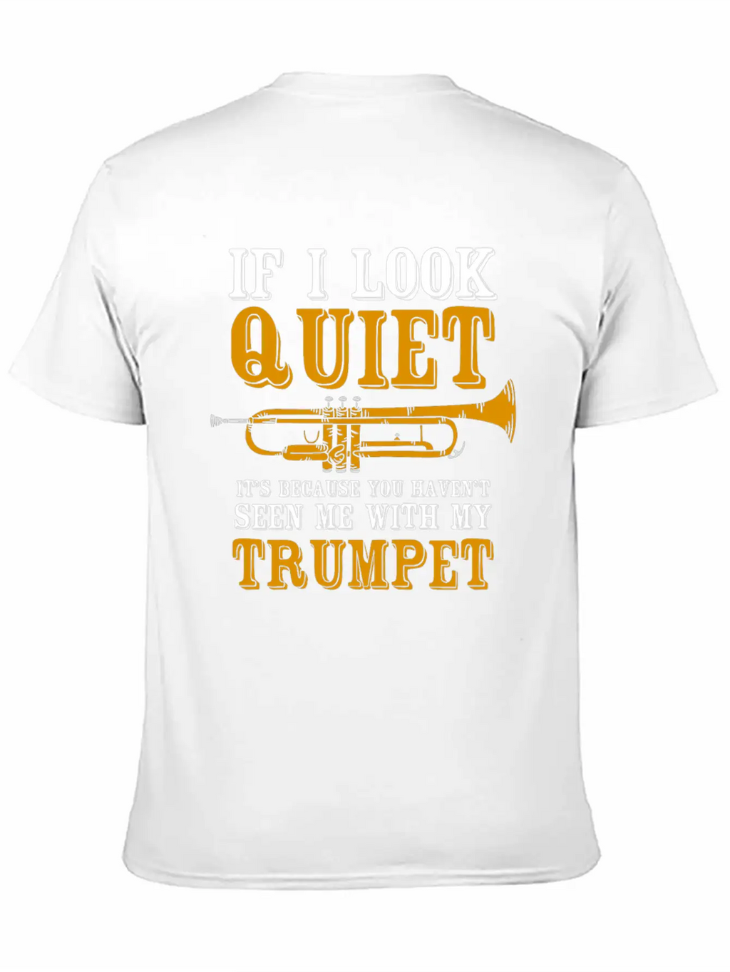 Trumpet Trumpeter Wind Instrument Unisex Casual T-Shirt – Clean Design For Daily Comfort