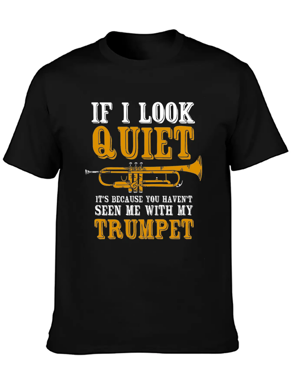 Trumpet Trumpeter Wind Instrument Unisex Casual T-Shirt – Clean Design For Daily Comfort