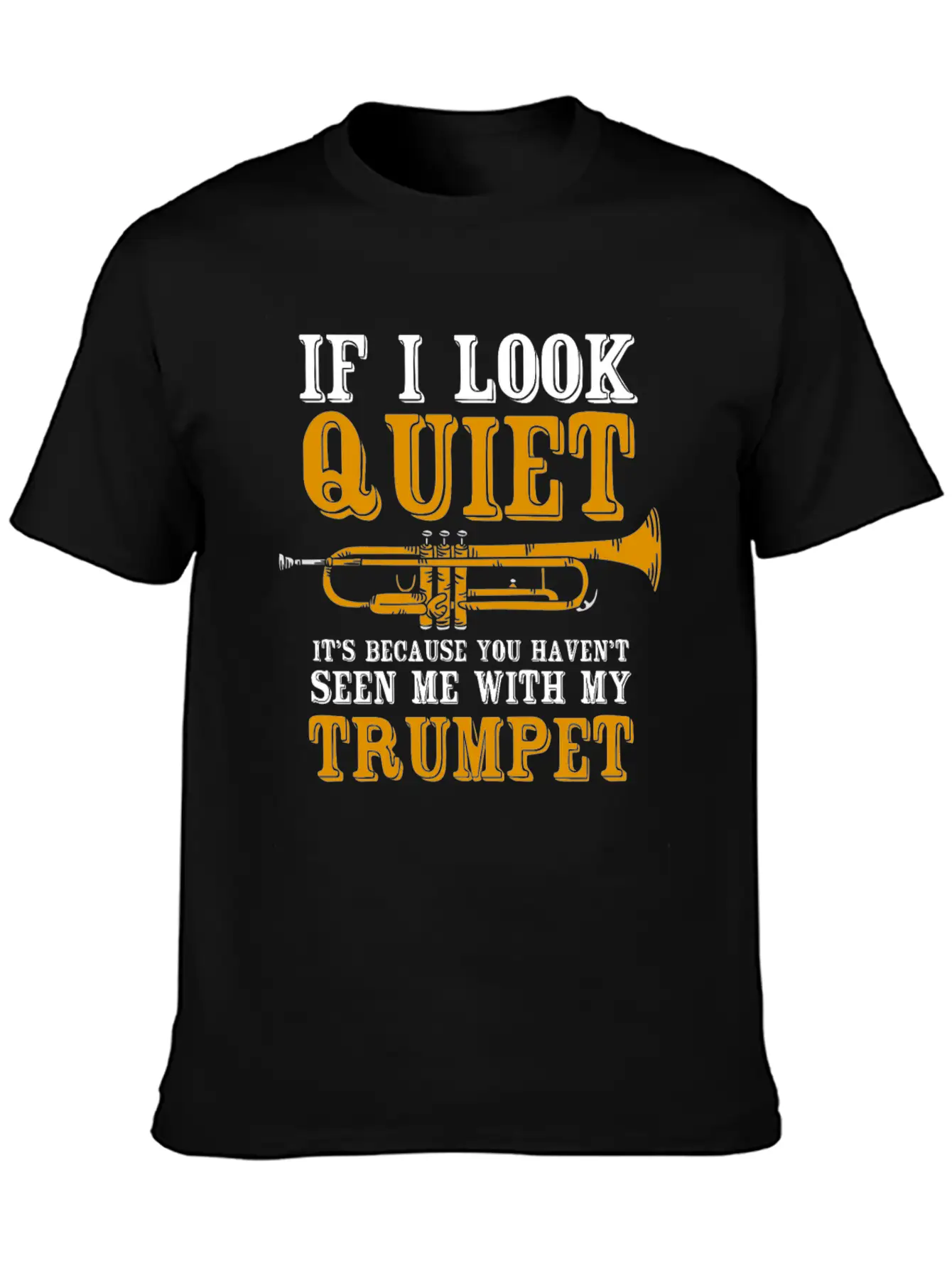 Trumpet Trumpeter Wind Instrument Unisex Casual T-Shirt – Clean Design For Daily Comfort