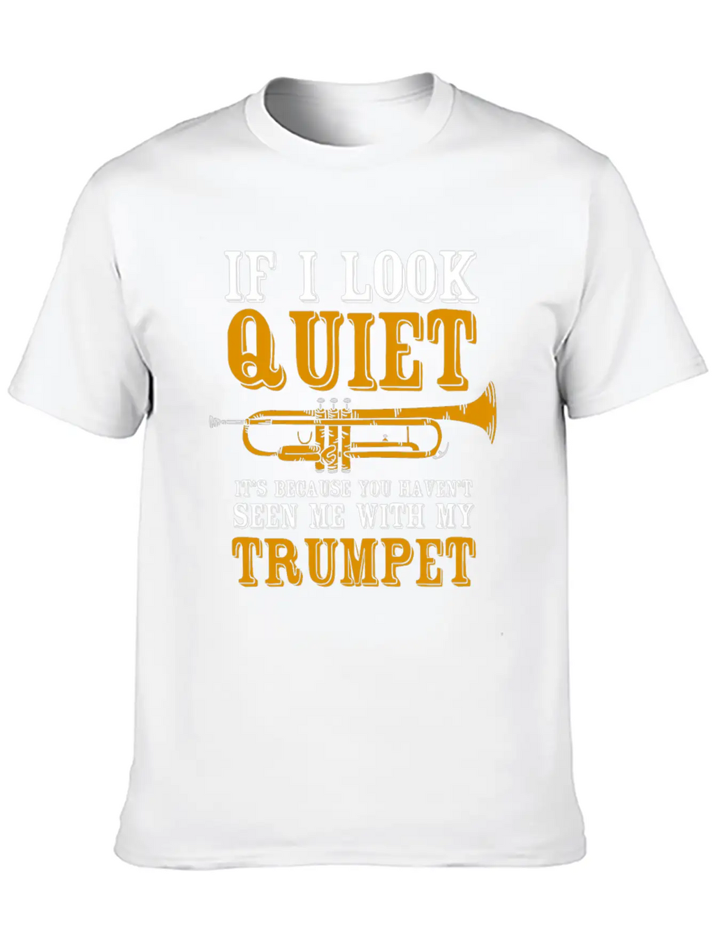 Trumpet Trumpeter Wind Instrument Unisex Casual T-Shirt – Clean Design For Daily Comfort