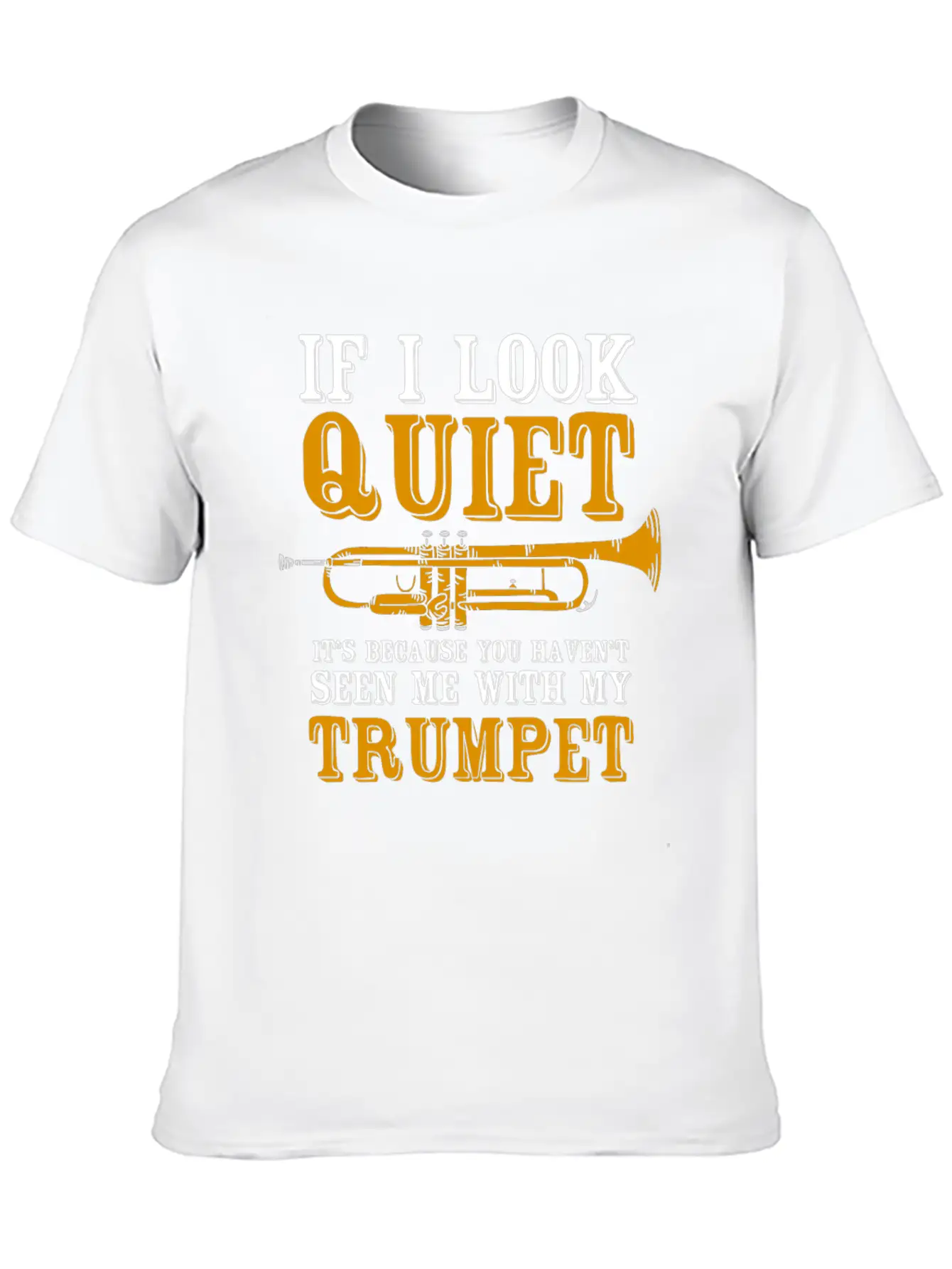 Trumpet Trumpeter Wind Instrument Unisex Casual T-Shirt – Clean Design For Daily Comfort