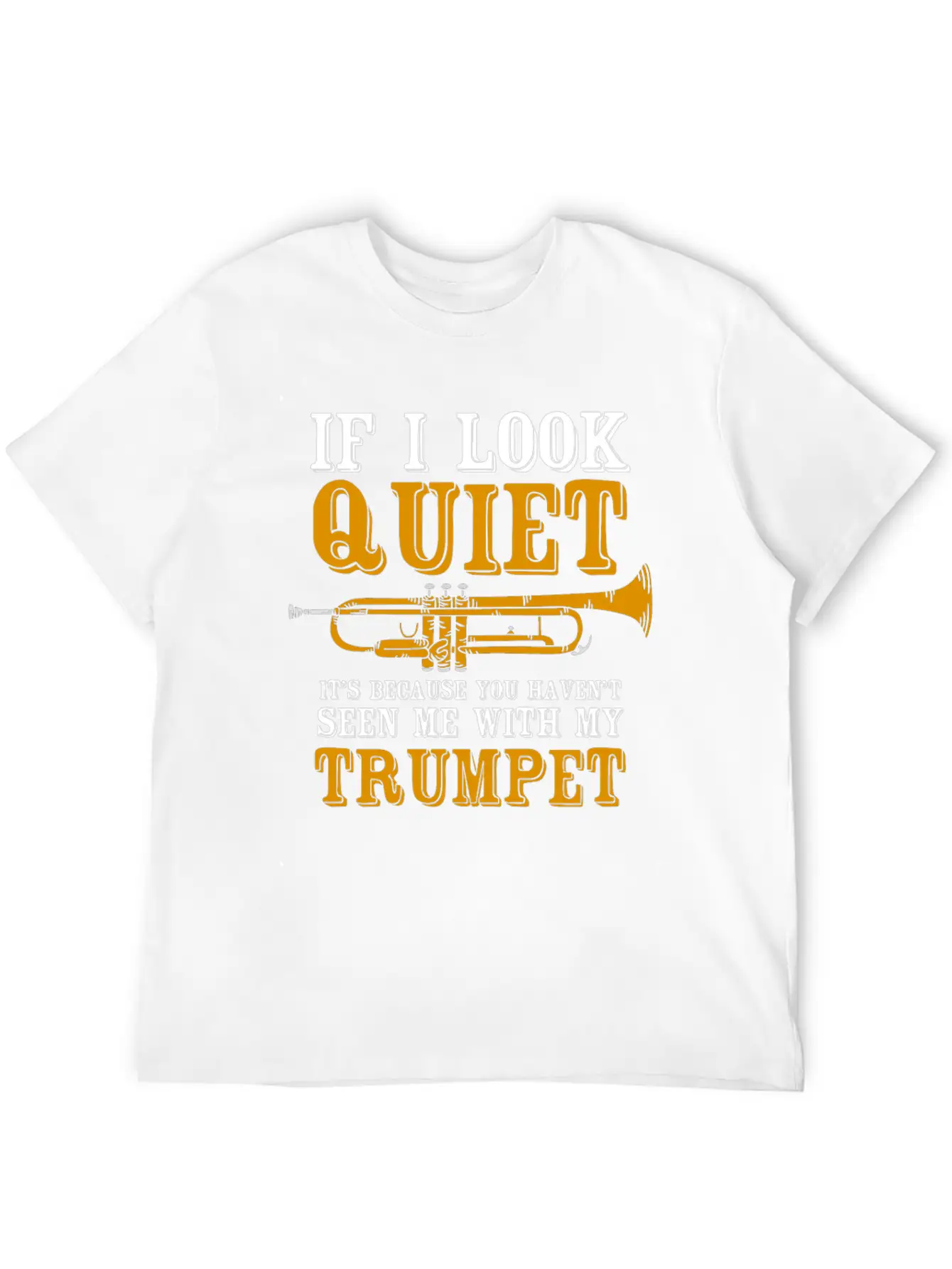 Trumpet Trumpeter Wind Instrument Unisex Casual T-Shirt – Clean Design For Daily Comfort