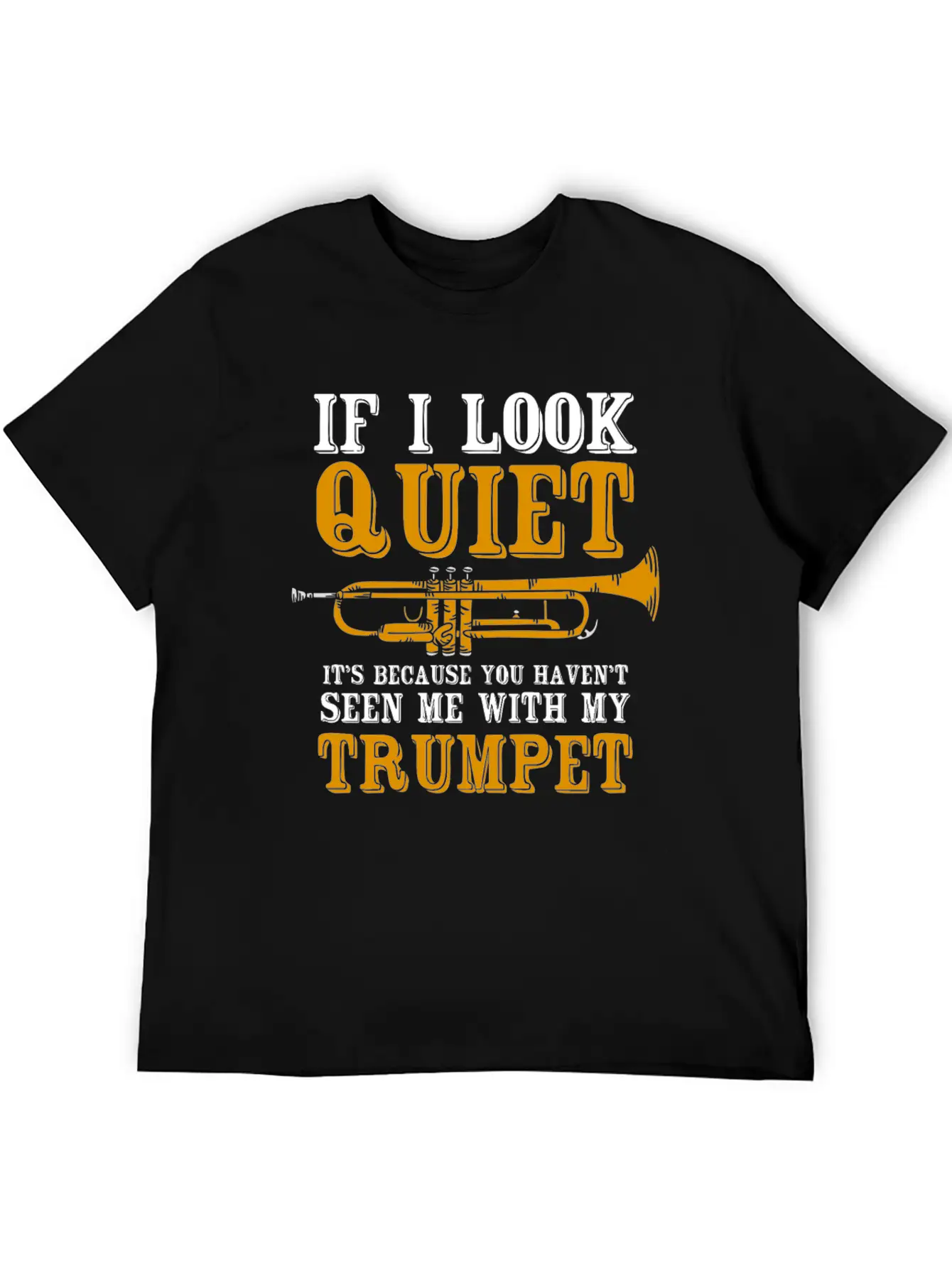 Trumpet Trumpeter Wind Instrument Unisex Casual T-Shirt – Clean Design For Daily Comfort