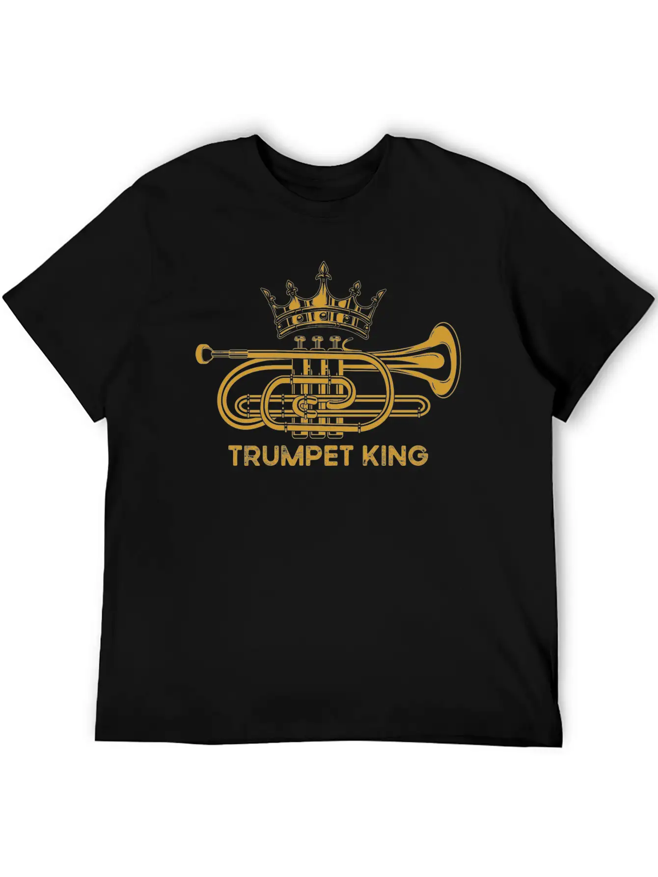 Trumpet Trumpets Trumpet Player Gift Trumpet Lover Casual Graphic T-Shirt – Simple And Comfortable Daily Wear