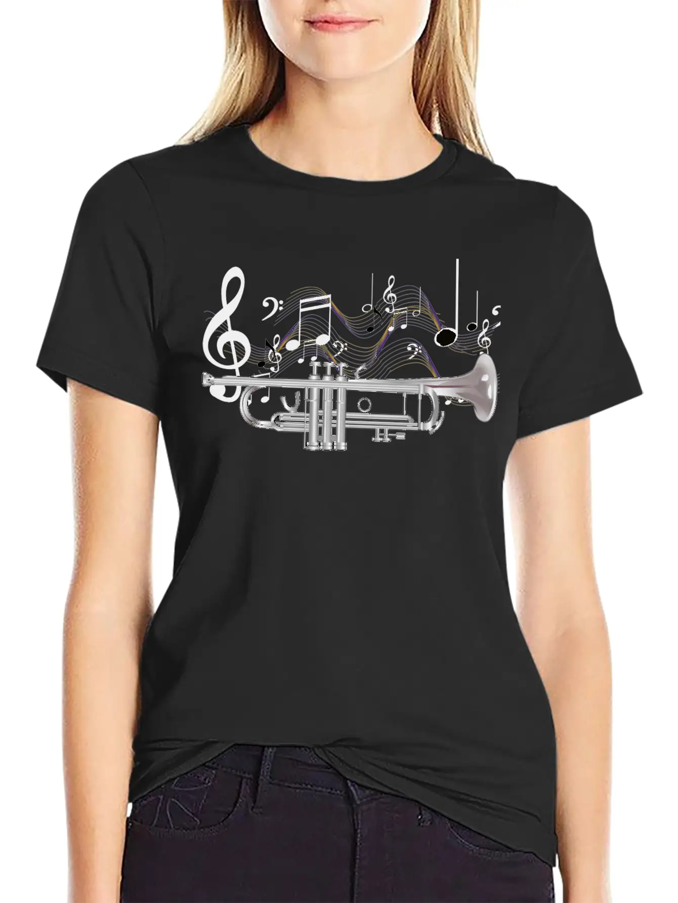 Trumpet Unisex Casual T-Shirt – Clean Design For Daily Comfort