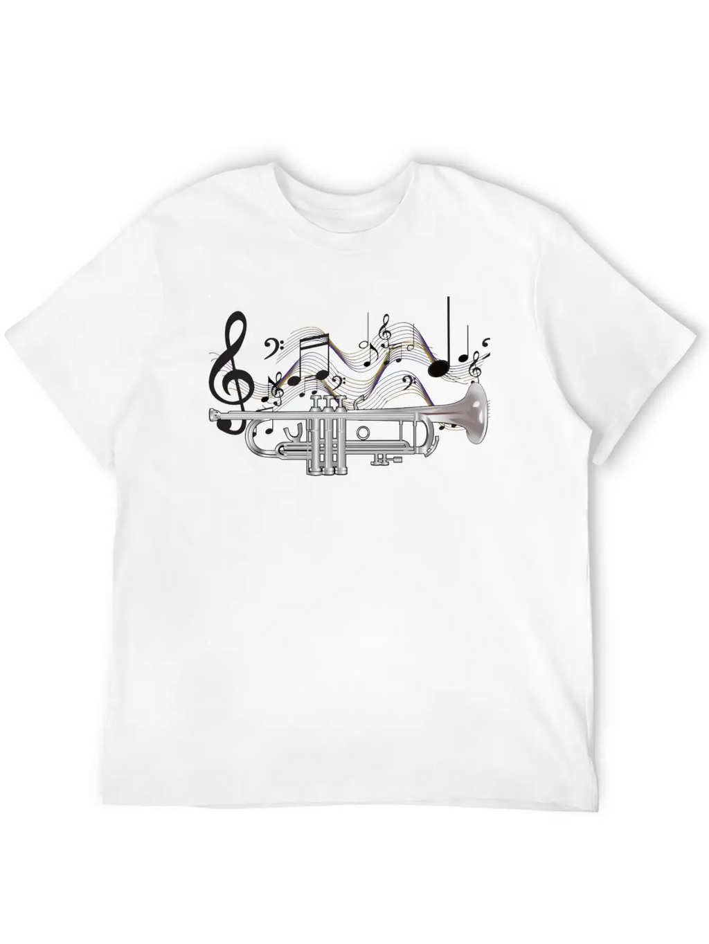 Trumpet Unisex Casual T-Shirt – Clean Design For Daily Comfort