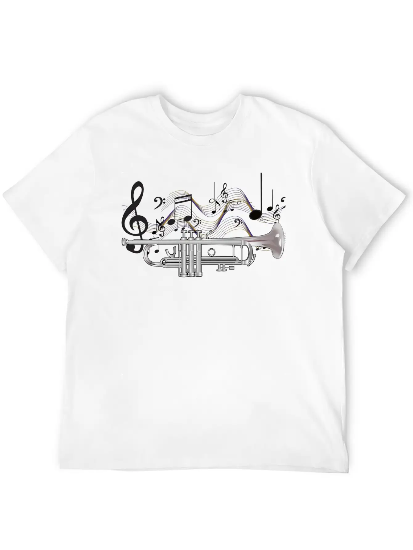 Trumpet Unisex Casual T-Shirt – Clean Design For Daily Comfort
