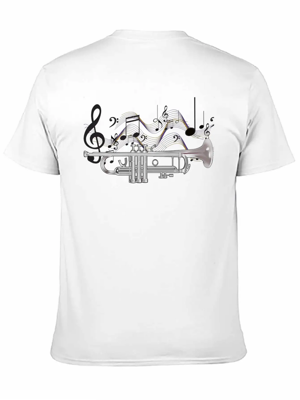 Trumpet Unisex Casual T-Shirt – Clean Design For Daily Comfort