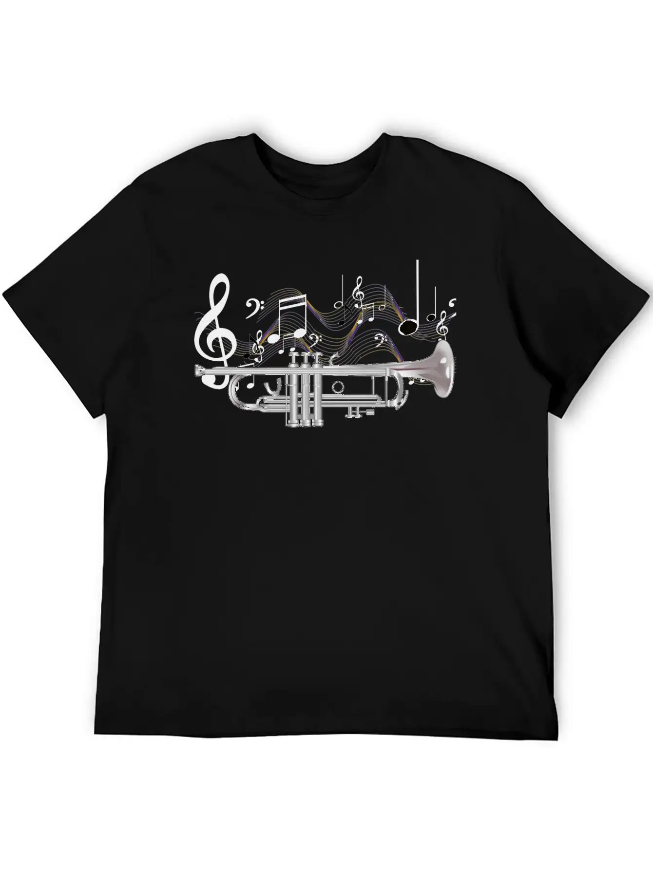 Trumpet Unisex Casual T-Shirt – Clean Design For Daily Comfort