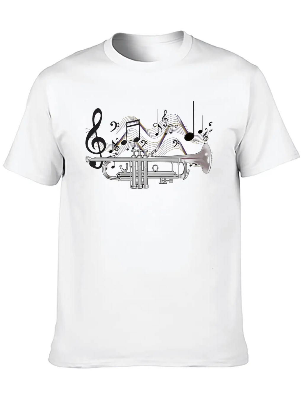Trumpet Unisex Casual T-Shirt – Clean Design For Daily Comfort