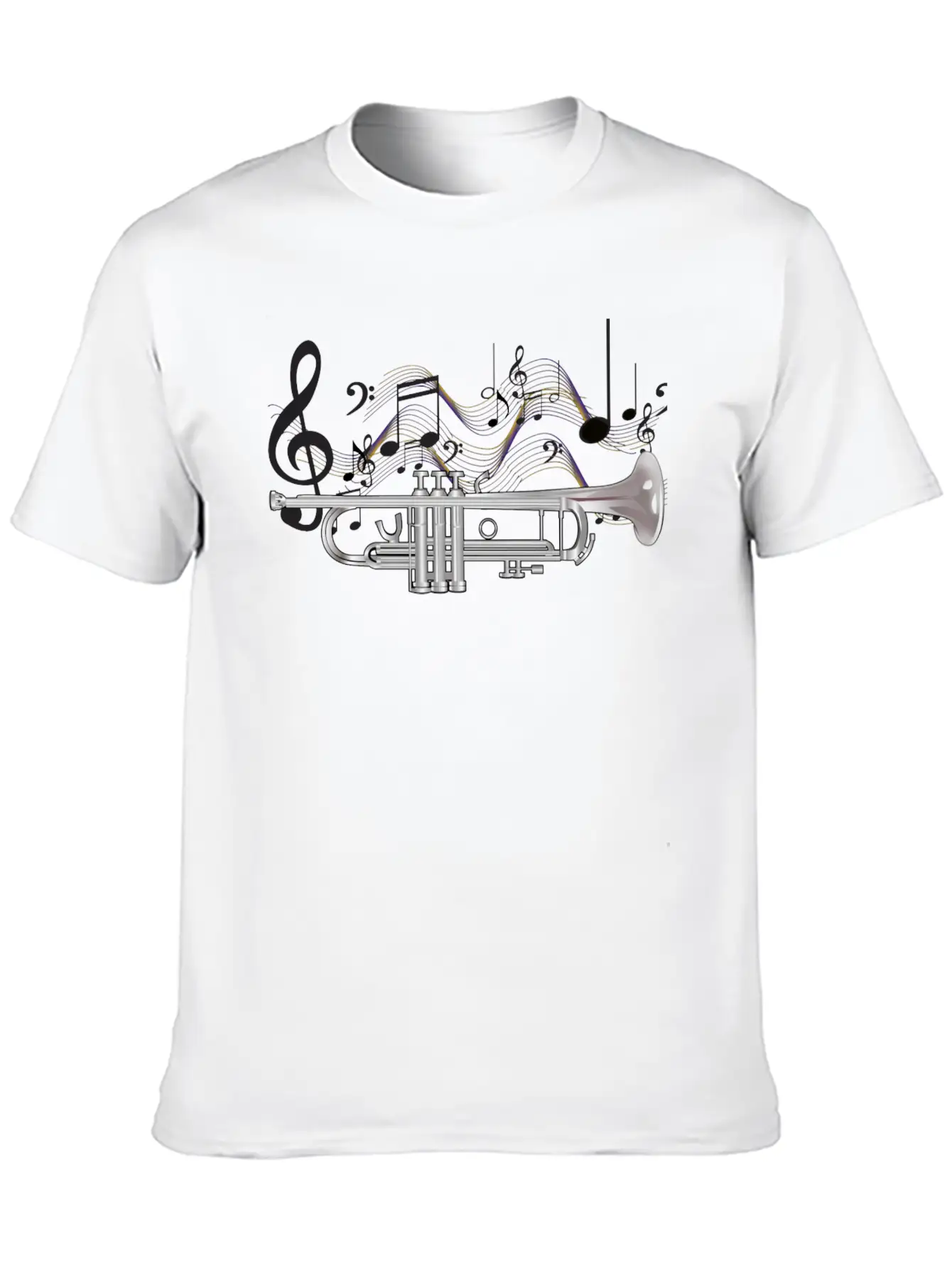 Trumpet Unisex Casual T-Shirt – Clean Design For Daily Comfort