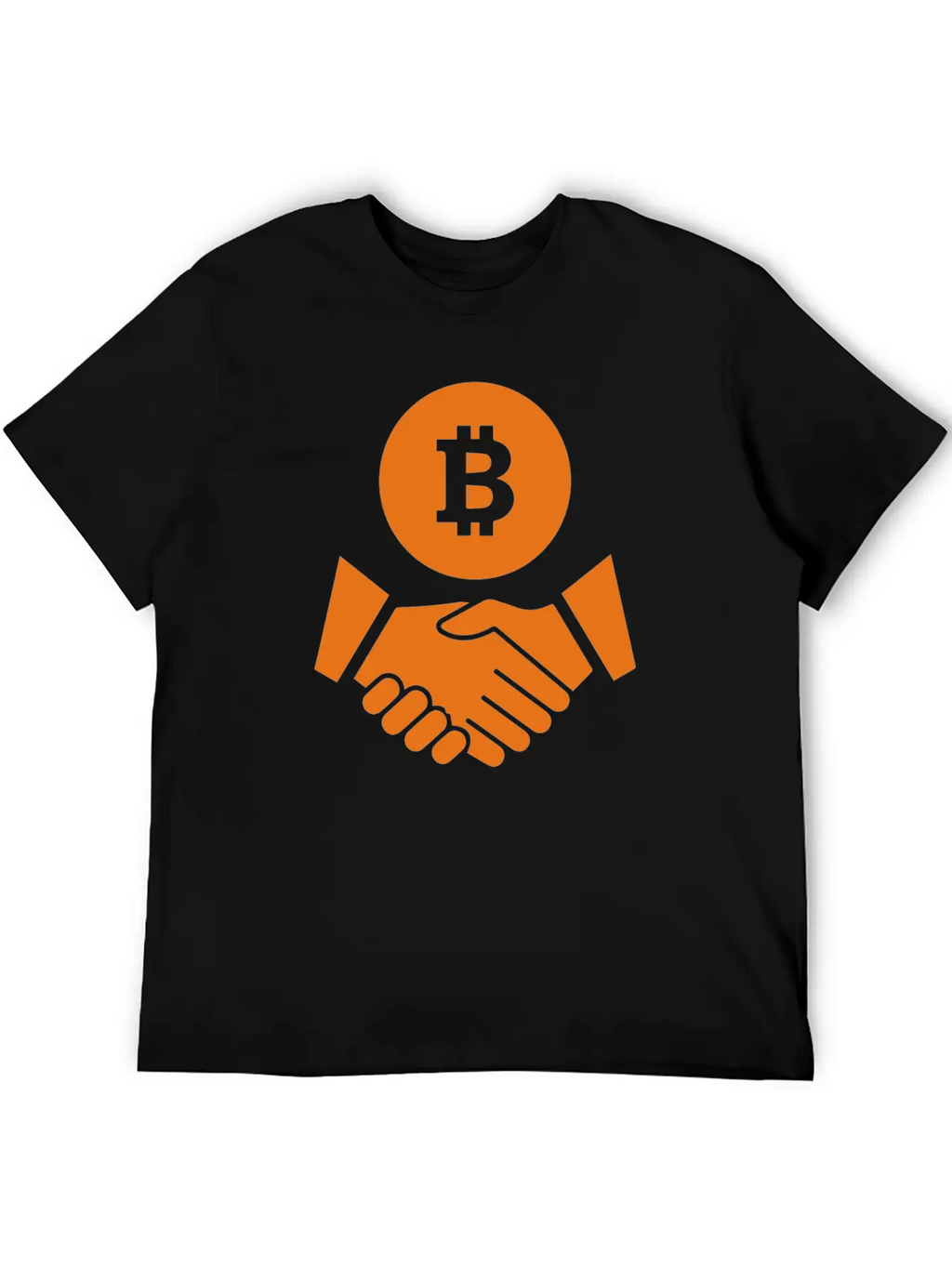 Trust Bitcoin Bitcoin Deal Icon Essential Cotton Tee For Daily Outfits – Unisex Style