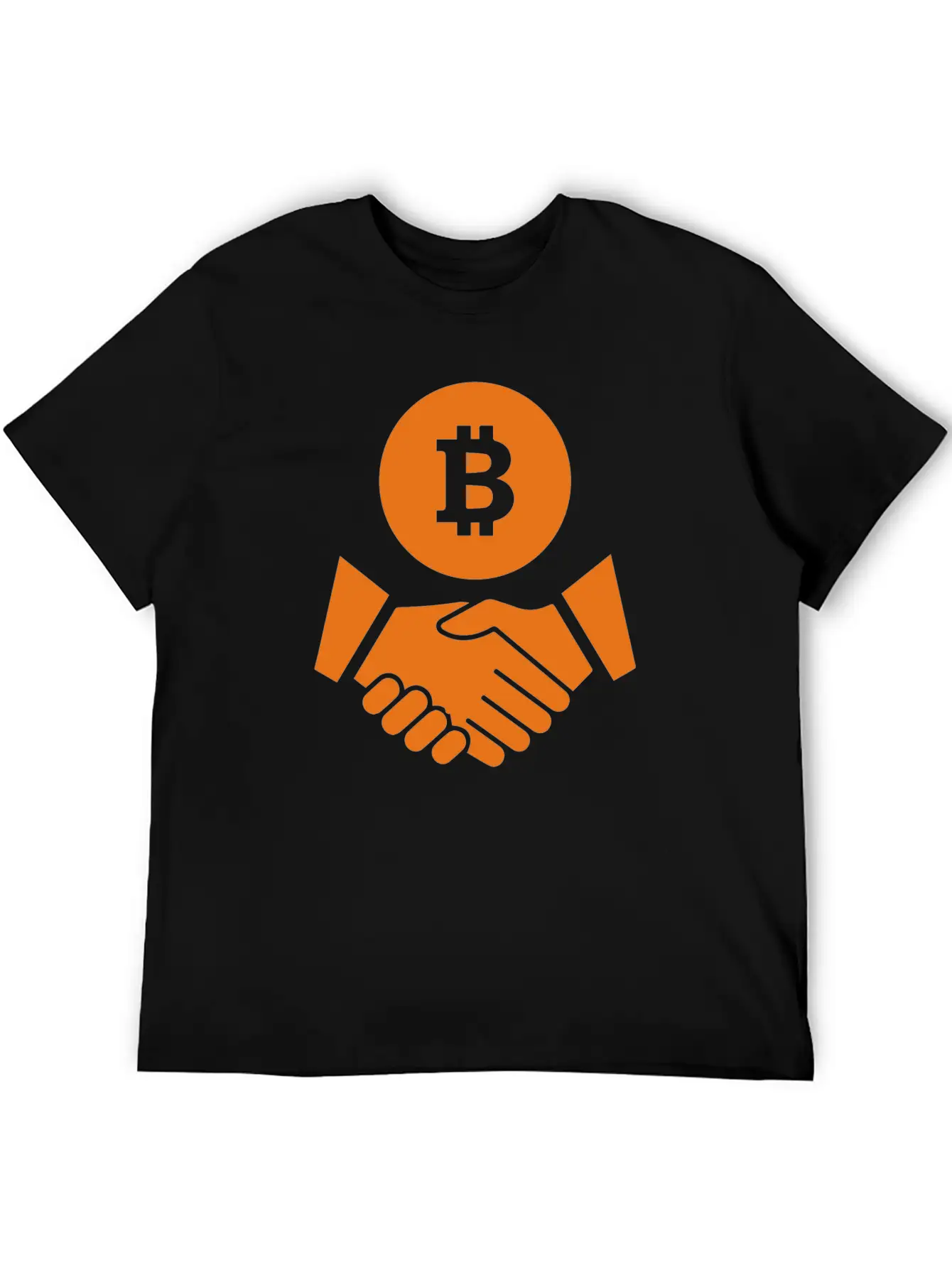 Trust Bitcoin Bitcoin Deal Icon Essential Cotton Tee For Daily Outfits – Unisex Style
