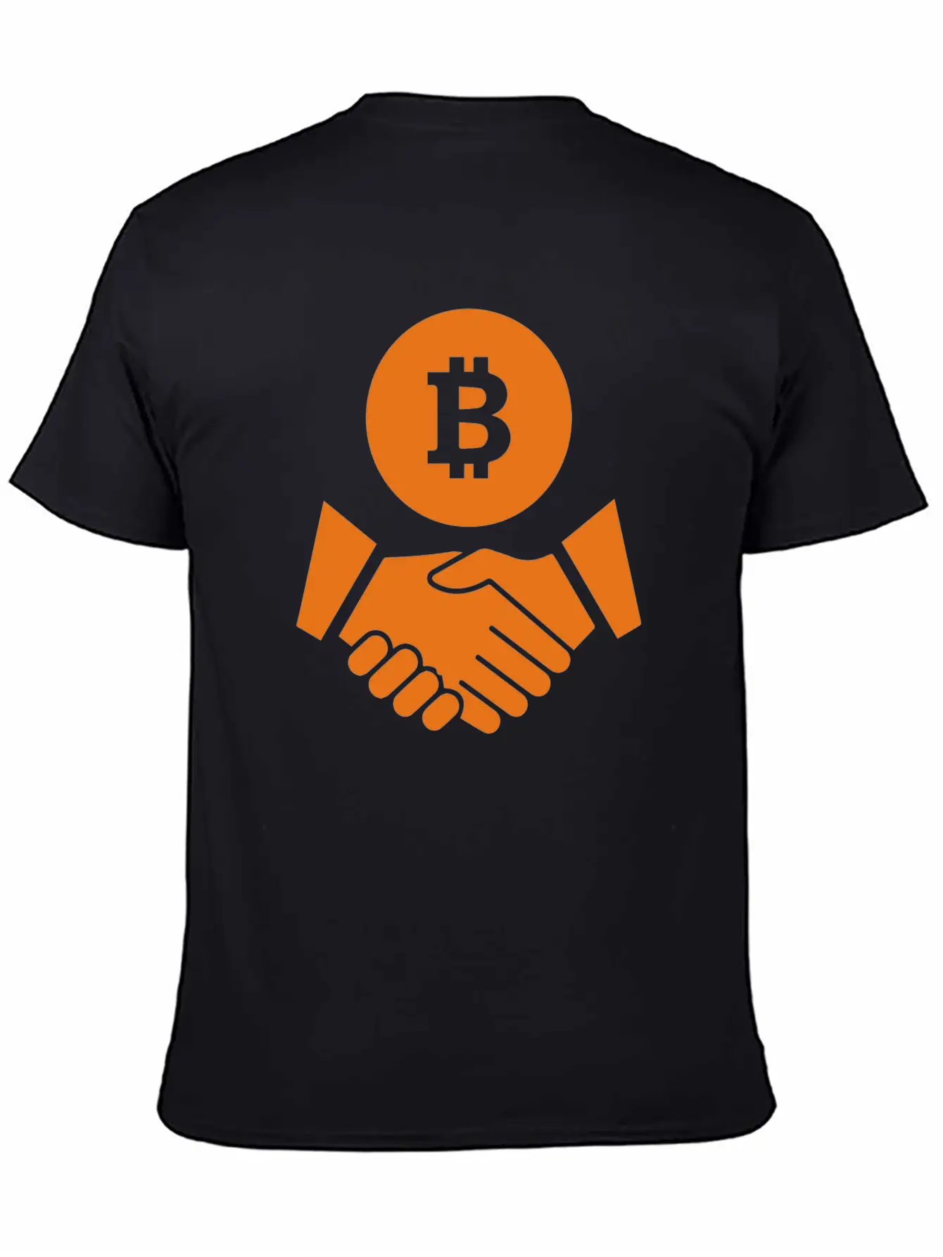 Trust Bitcoin Bitcoin Deal Icon Essential Cotton Tee For Daily Outfits – Unisex Style