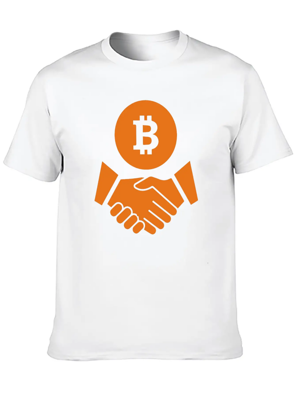 Trust Bitcoin Bitcoin Deal Icon Essential Cotton Tee For Daily Outfits – Unisex Style