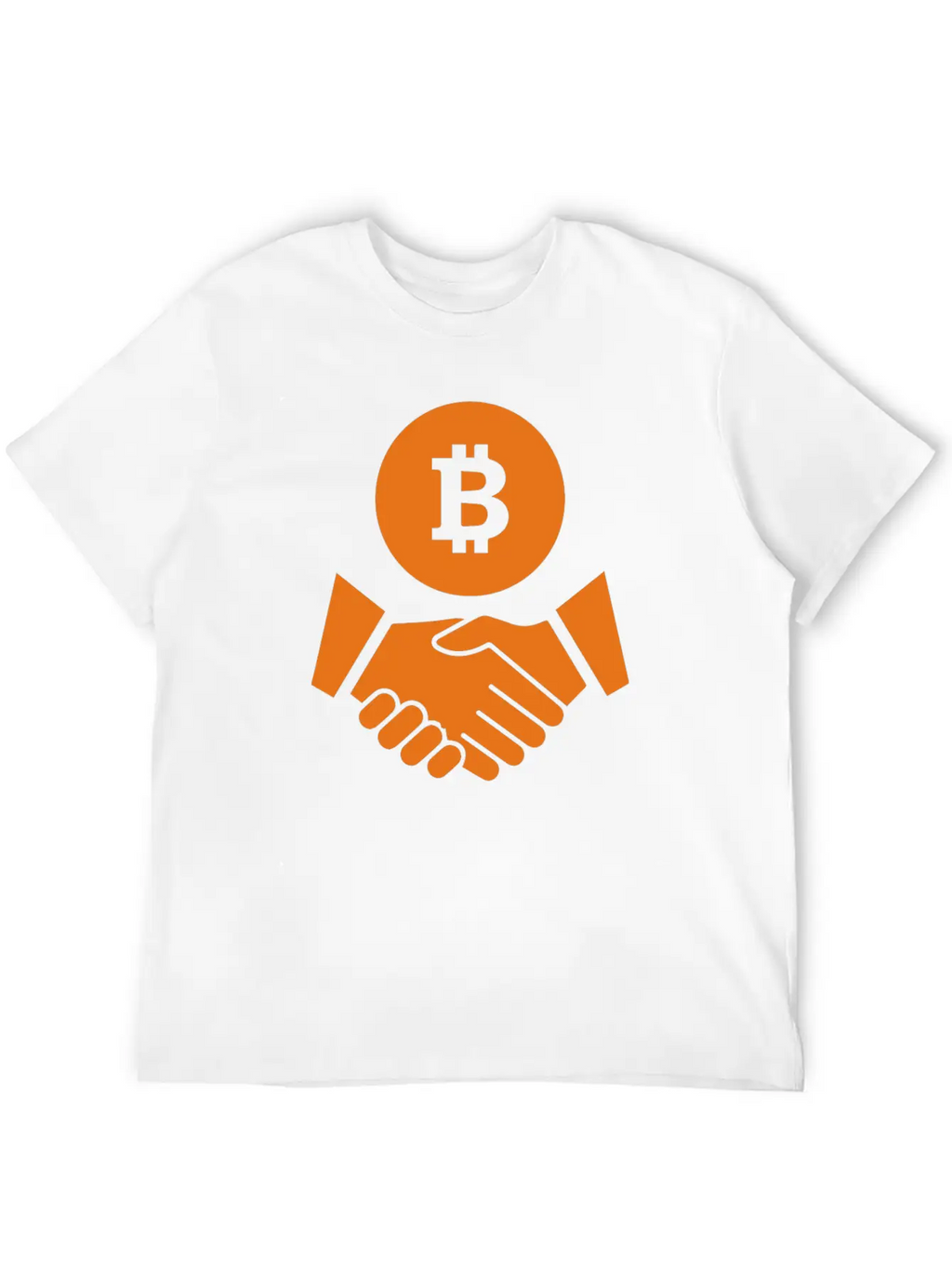Trust Bitcoin Bitcoin Deal Icon Essential Cotton Tee For Daily Outfits – Unisex Style