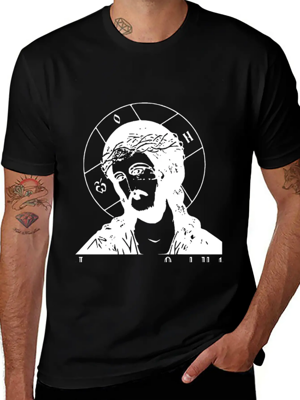 TRUST JESUS Casual Graphic T-Shirt – Simple And Comfortable Daily Wear