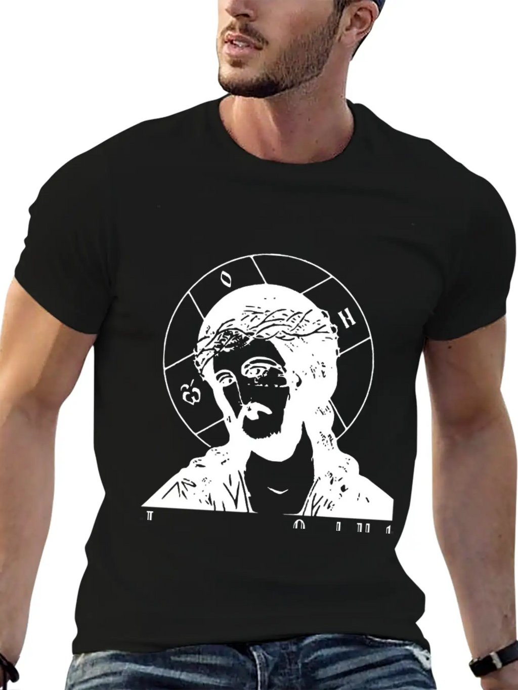 TRUST JESUS Casual Graphic T-Shirt – Simple And Comfortable Daily Wear