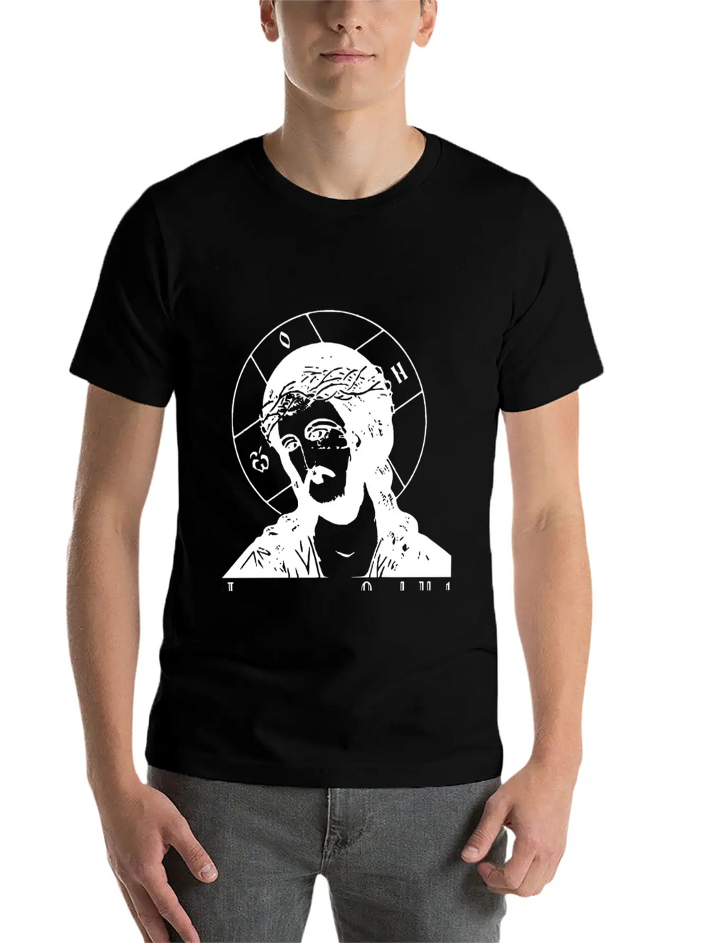 TRUST JESUS Casual Graphic T-Shirt – Simple And Comfortable Daily Wear