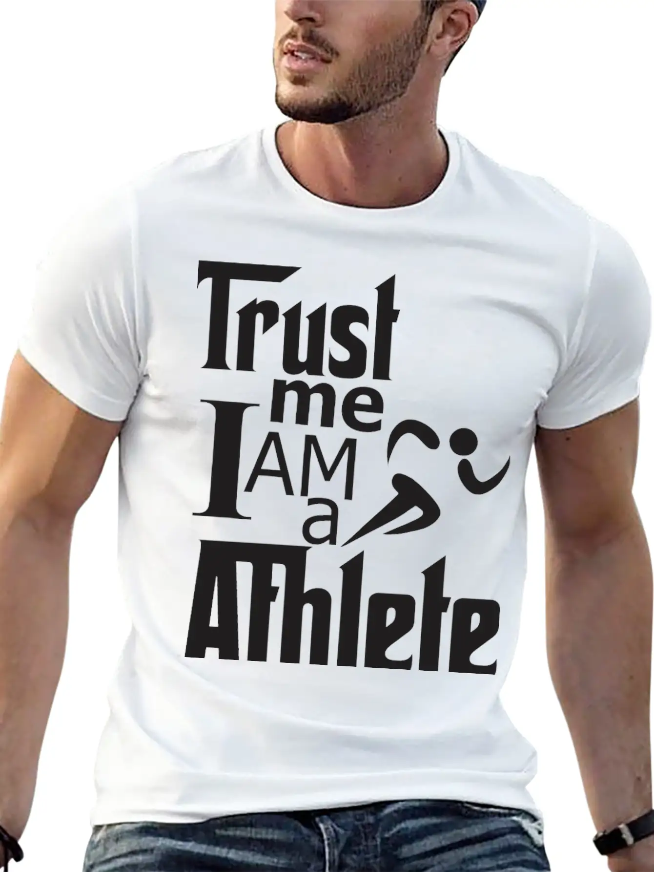 Trust Me I Am A Athlete Stylish Everyday T-Shirt – Unisex Basic Cotton Tee