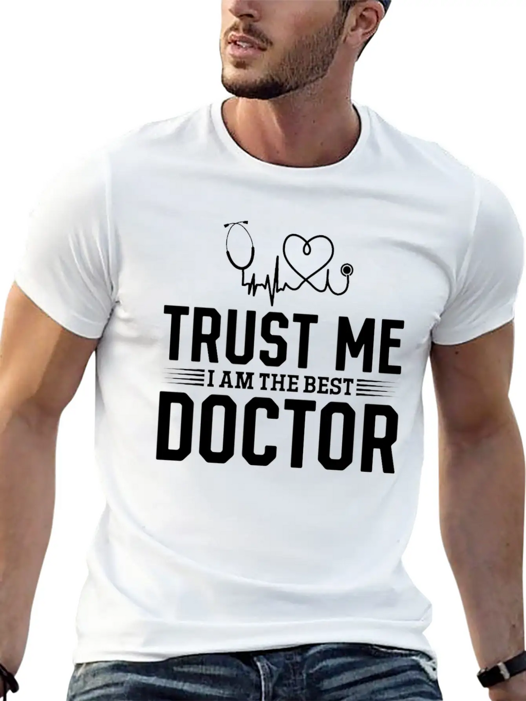 Trust Me I Am The Best Doctor Essential Cotton Tee For Daily Outfits – Unisex Style