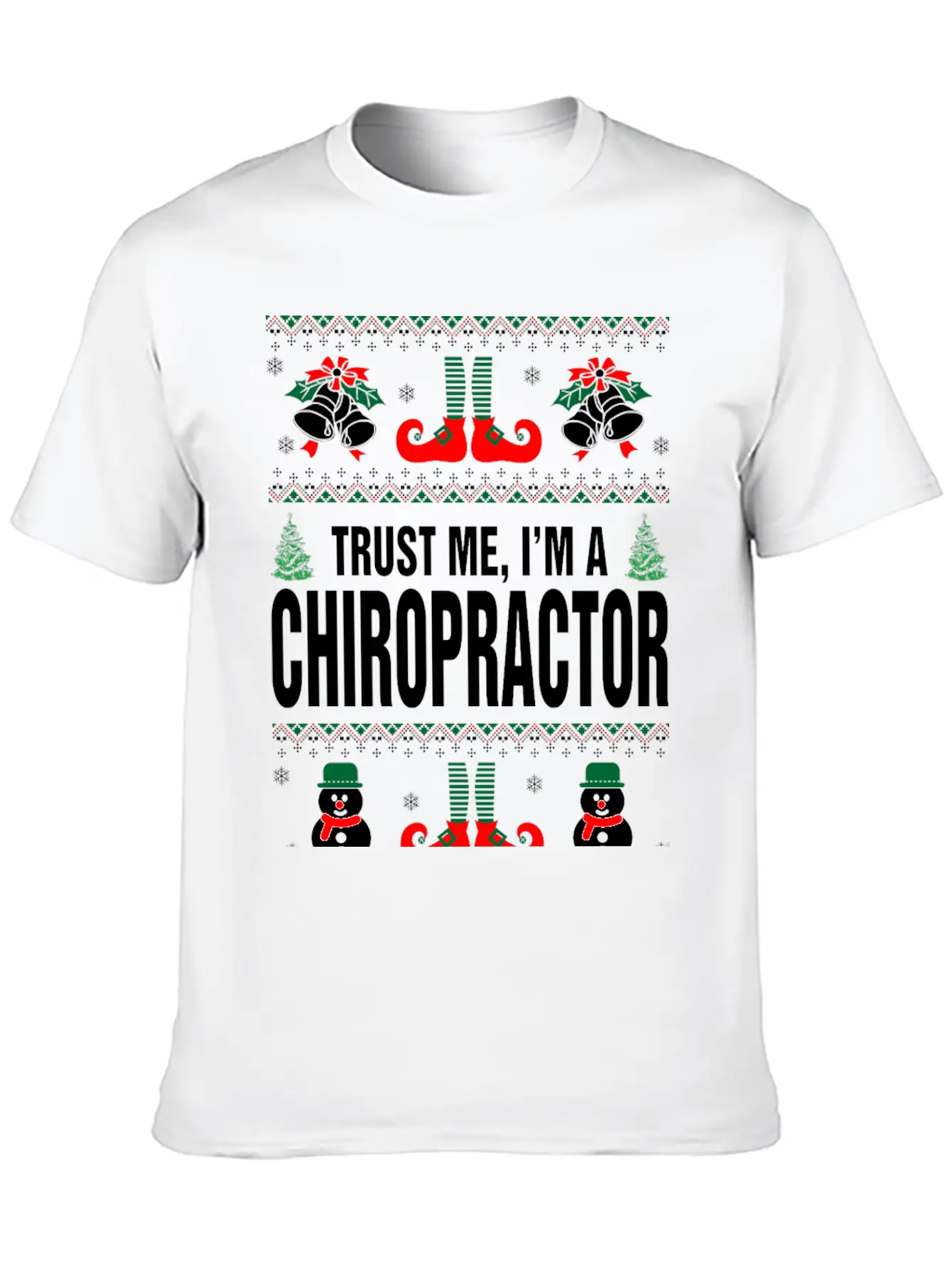 Trust Me, I'M A Chiropractor Casual Graphic T-Shirt – Simple And Comfortable Daily Wear