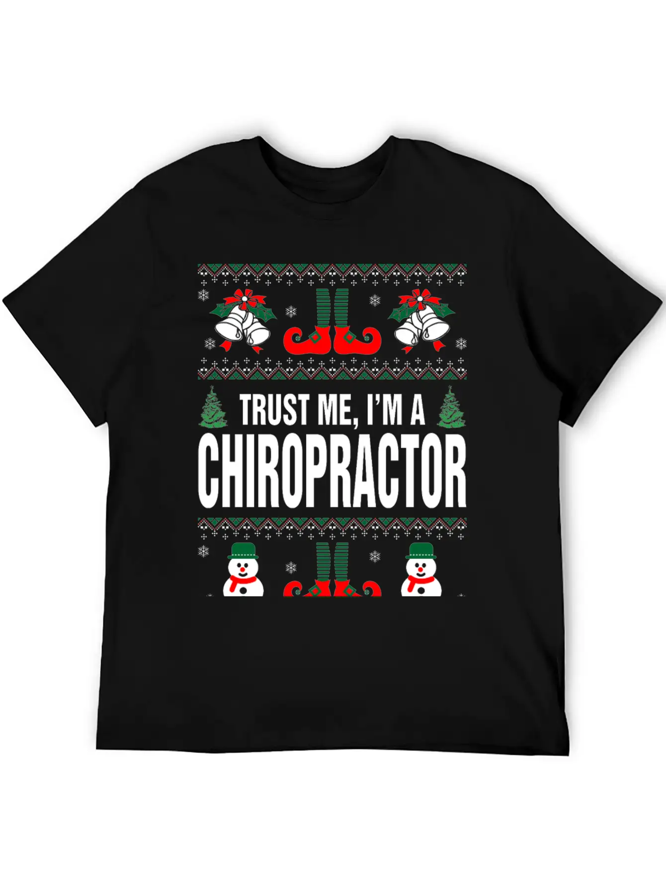 Trust Me, I'M A Chiropractor Casual Graphic T-Shirt – Simple And Comfortable Daily Wear