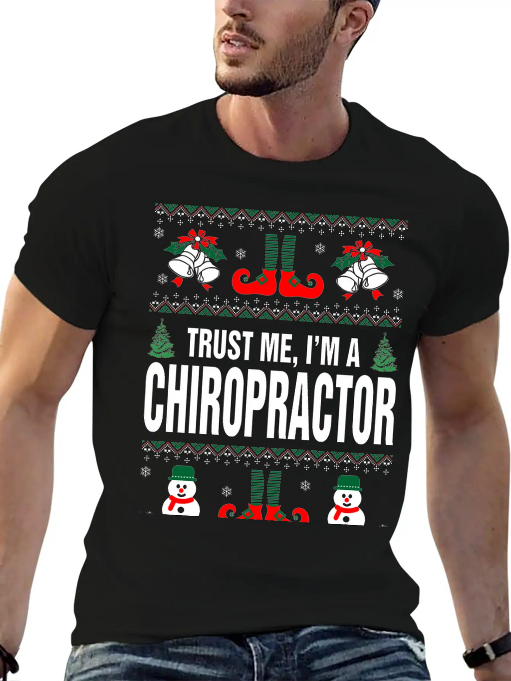 Trust Me, I'M A Chiropractor Casual Graphic T-Shirt – Simple And Comfortable Daily Wear