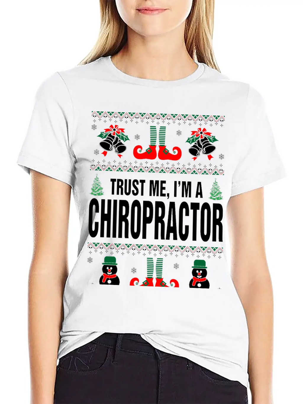 Trust Me, I'M A Chiropractor Casual Graphic T-Shirt – Simple And Comfortable Daily Wear