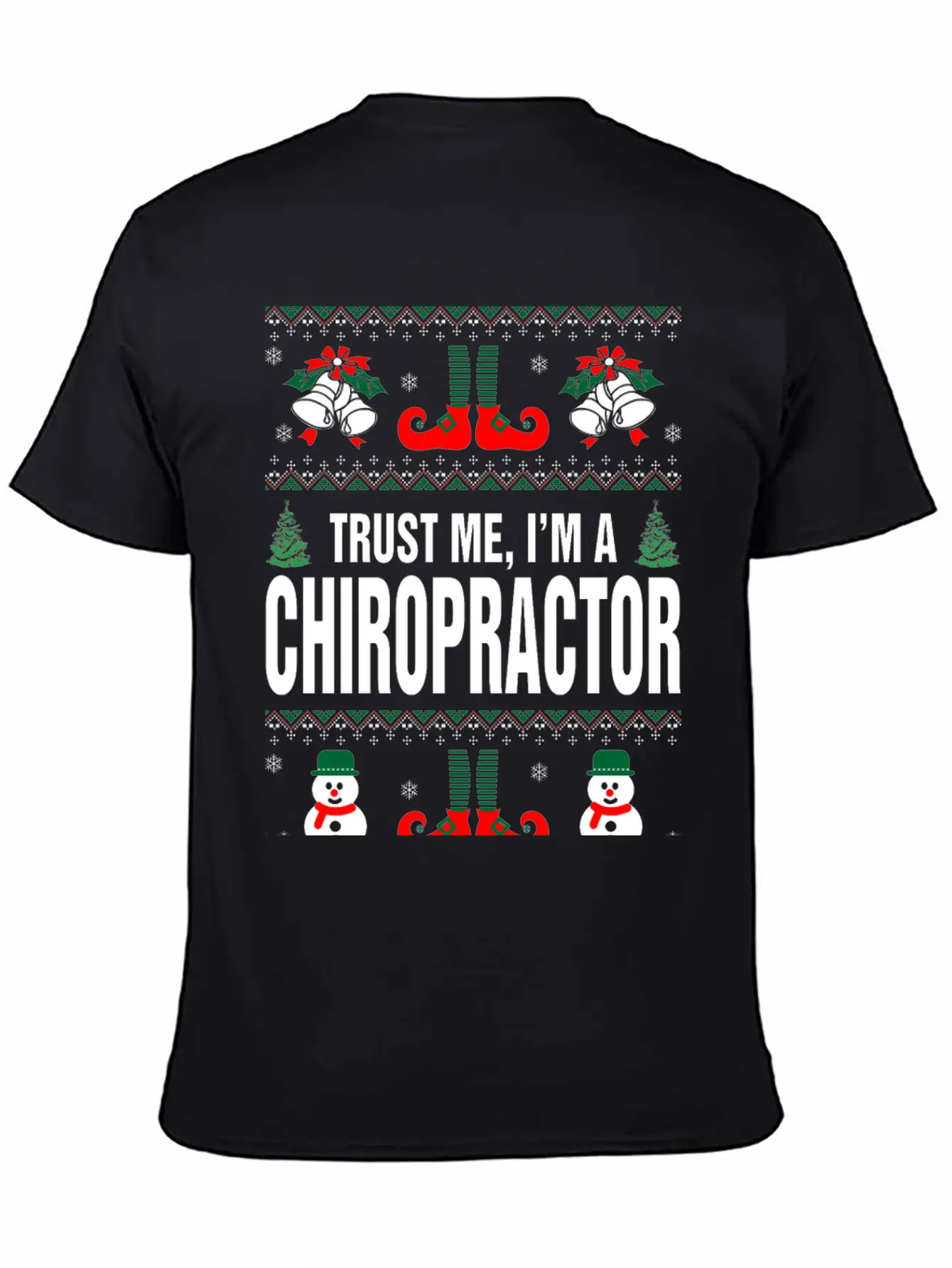 Trust Me, I'M A Chiropractor Casual Graphic T-Shirt – Simple And Comfortable Daily Wear