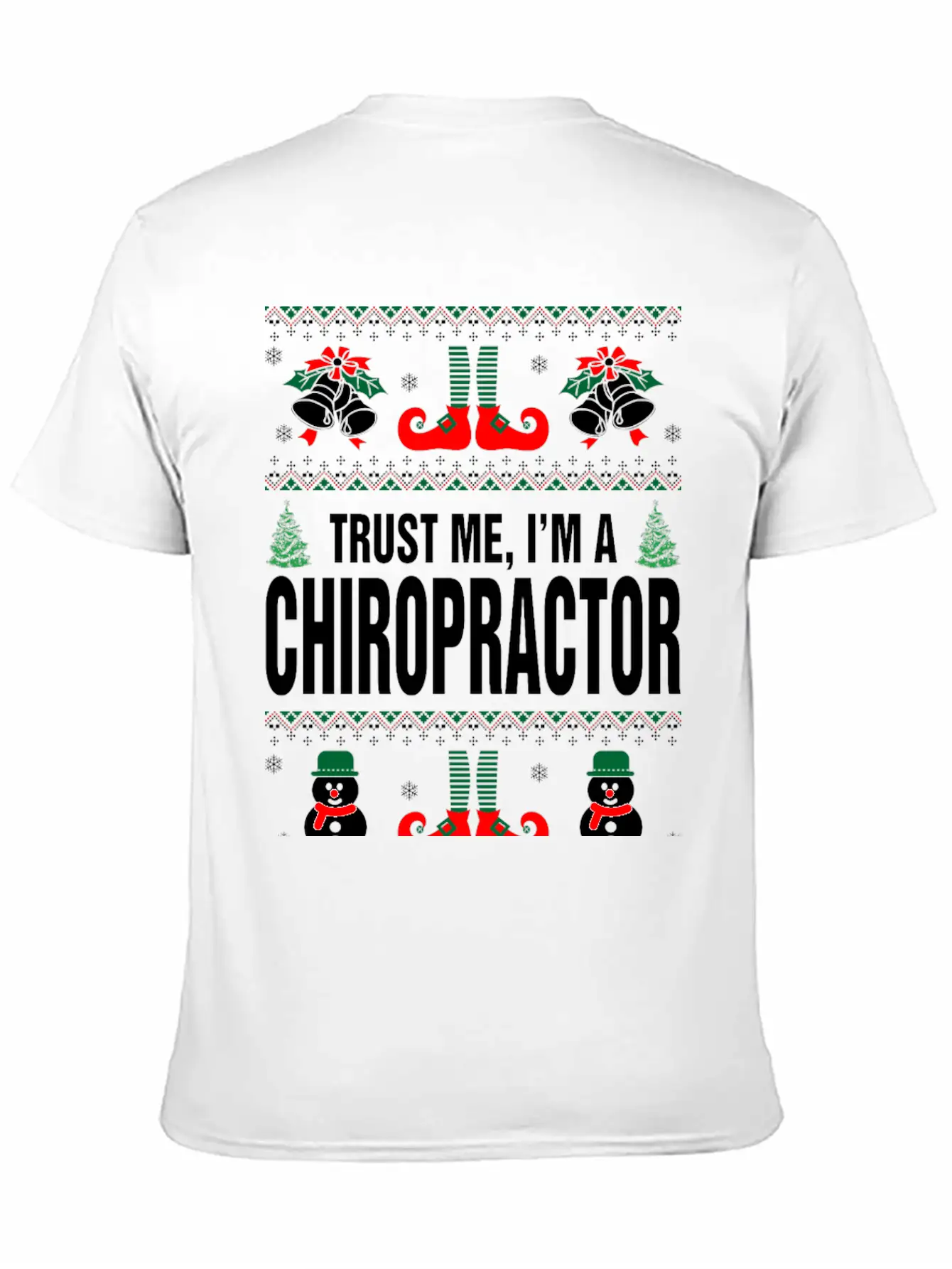Trust Me, I'M A Chiropractor Casual Graphic T-Shirt – Simple And Comfortable Daily Wear