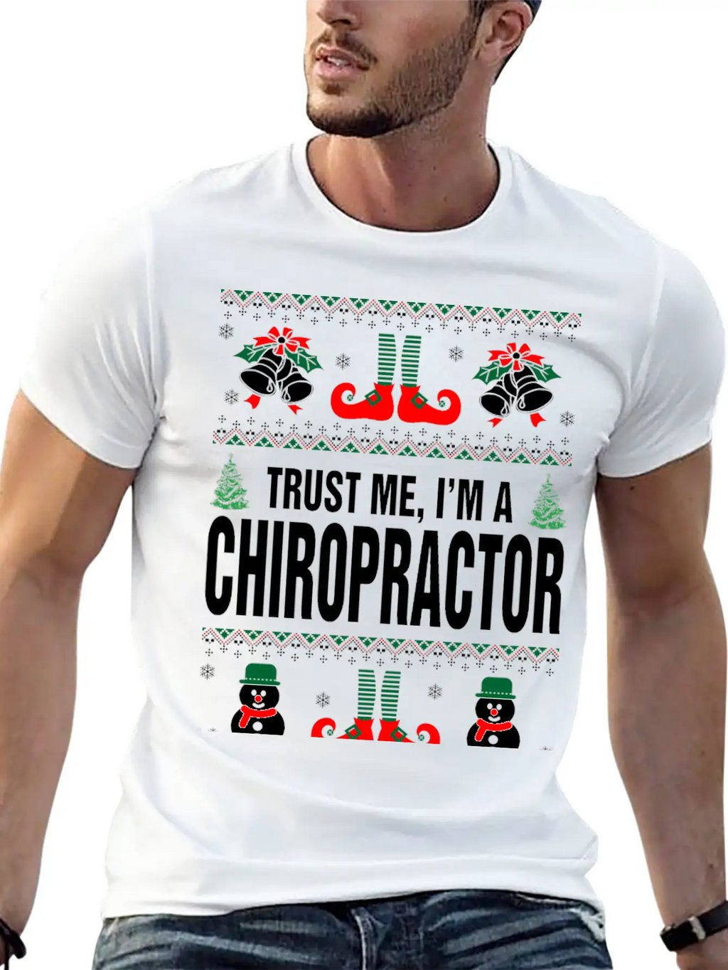 Trust Me, I'M A Chiropractor Casual Graphic T-Shirt – Simple And Comfortable Daily Wear