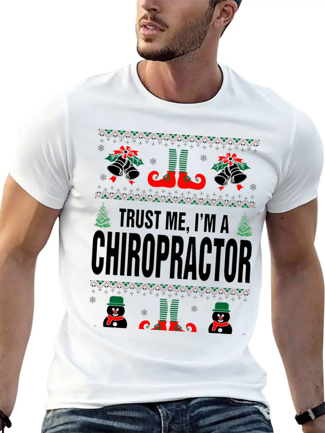 Trust Me, I'M A Chiropractor Casual Graphic T-Shirt – Simple And Comfortable Daily Wear