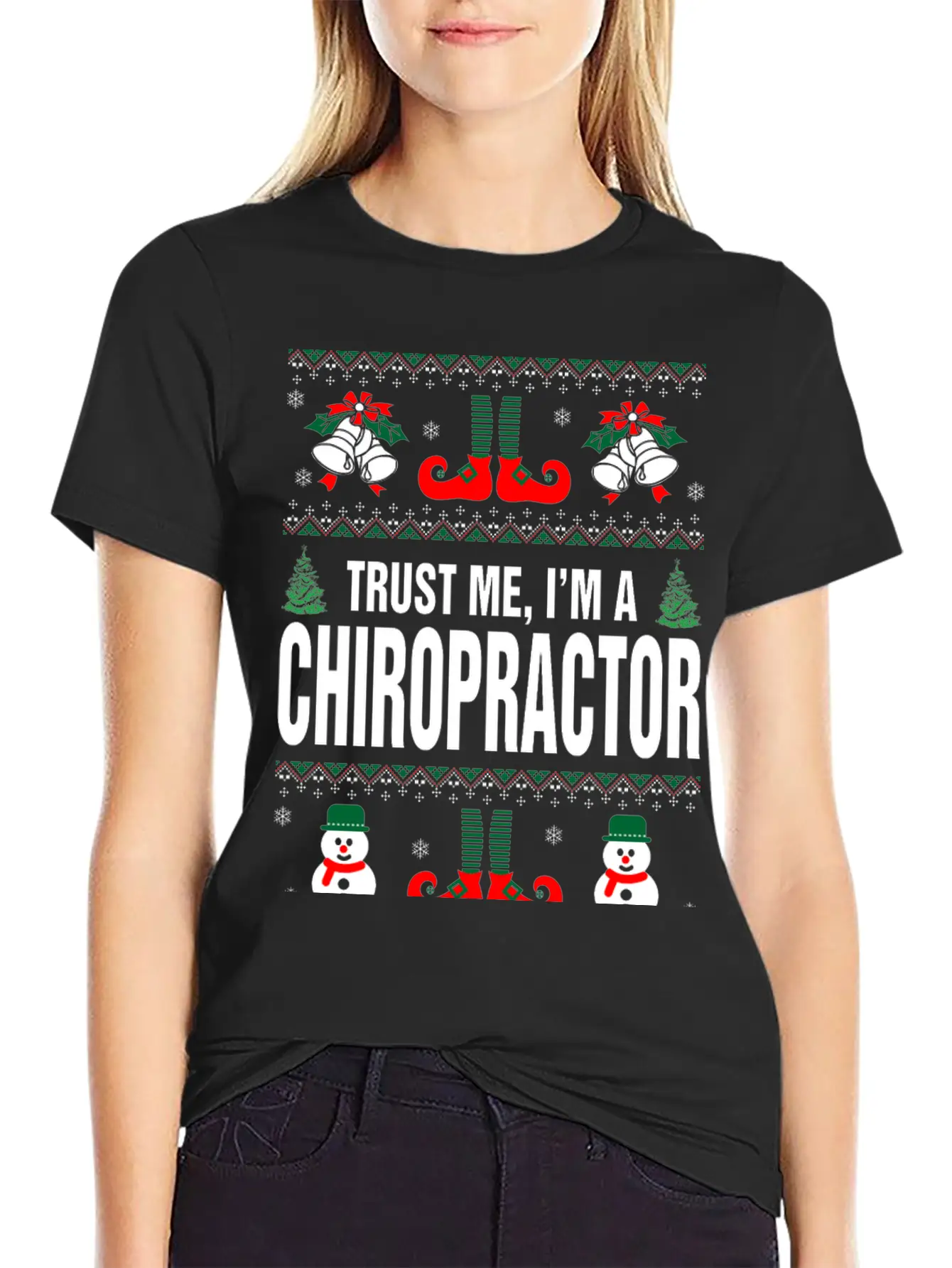 Trust Me, I'M A Chiropractor Casual Graphic T-Shirt – Simple And Comfortable Daily Wear